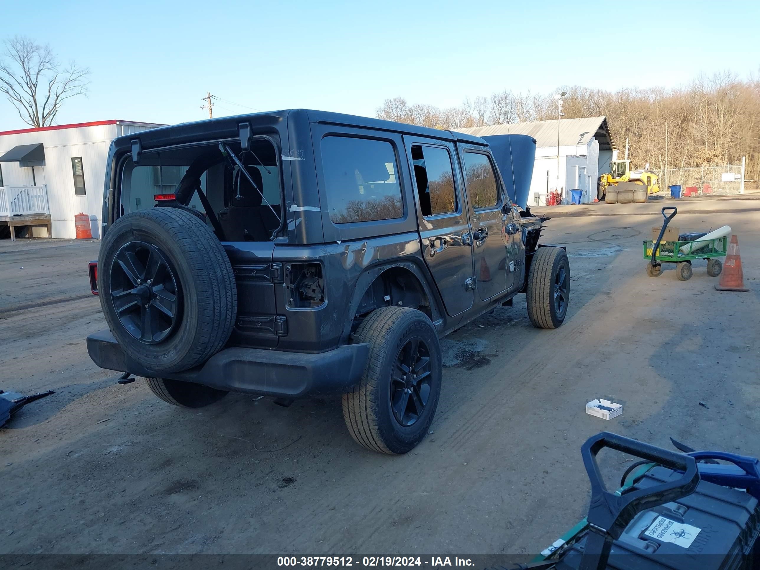 2022 Jeep Wrangler Unlimited Sport Altitude 4X4 vin: 1C4HJXDG8NW245326