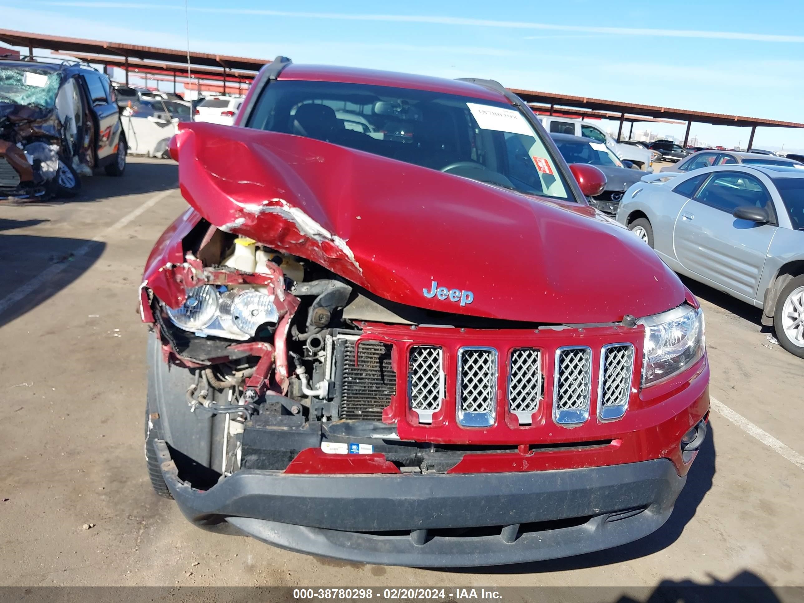 2017 Jeep Compass Latitude Fwd vin: 1C4NJCEA1HD115233