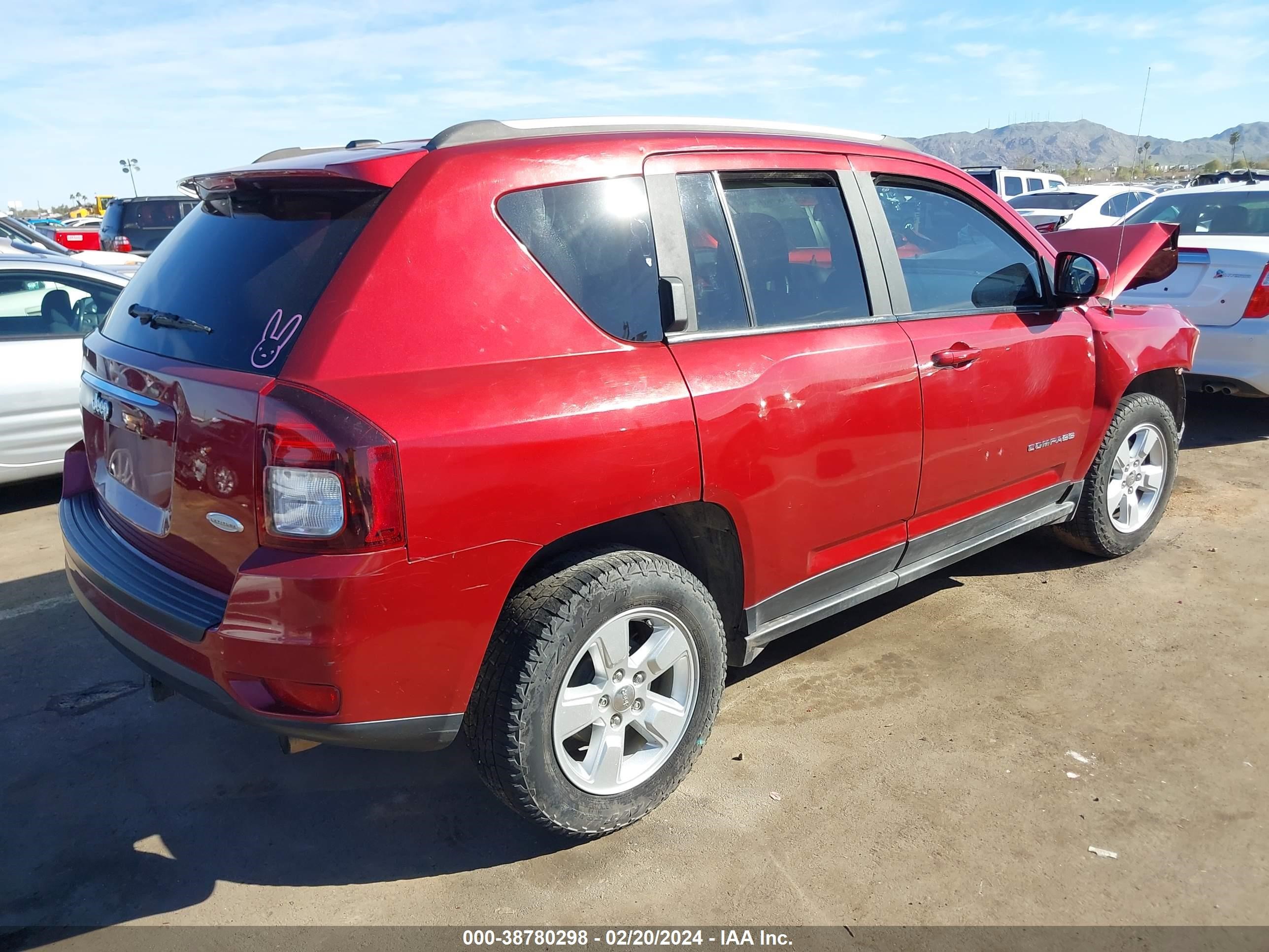 2017 Jeep Compass Latitude Fwd vin: 1C4NJCEA1HD115233