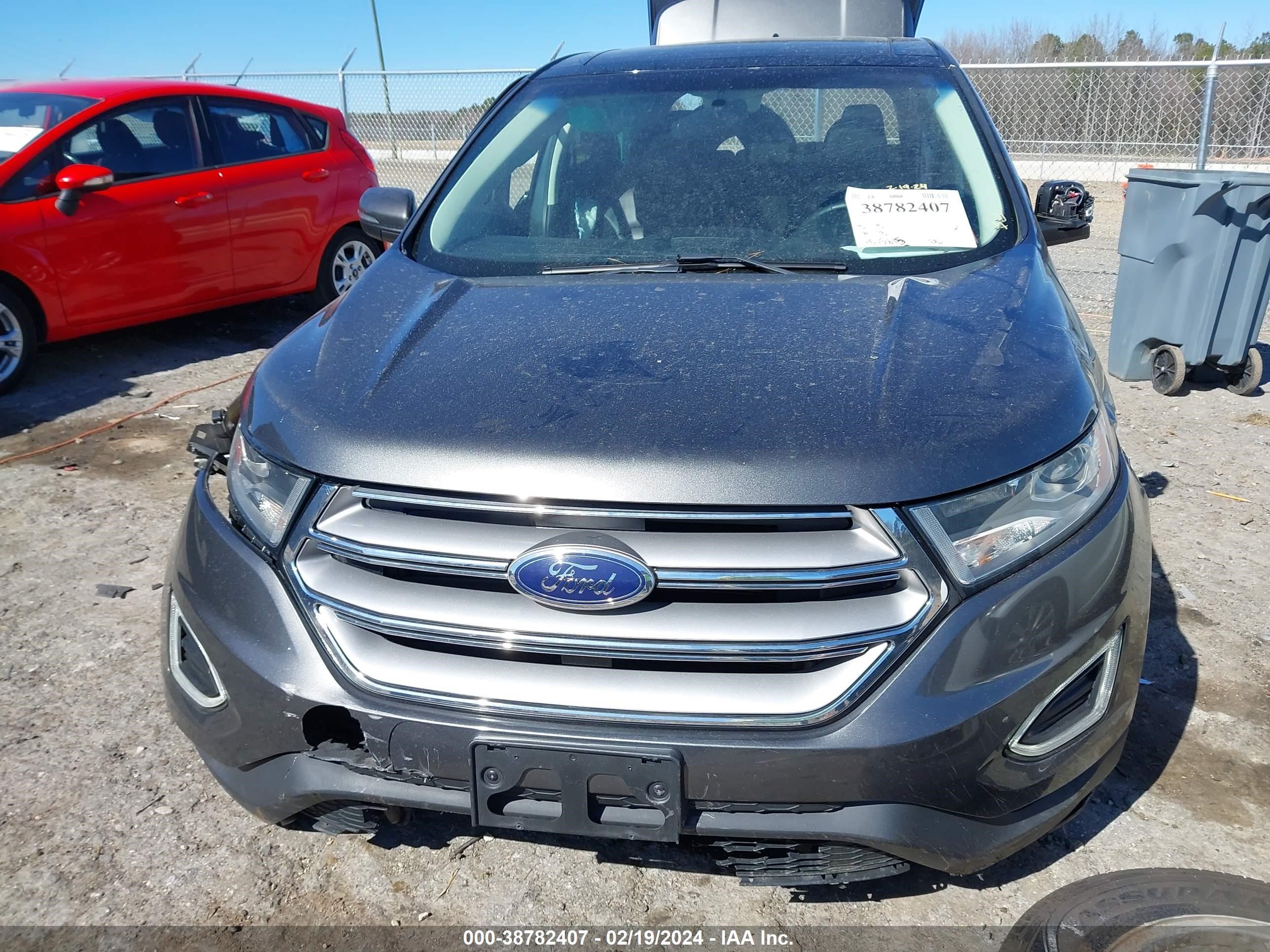 2016 Ford Edge Sel vin: 2FMPK4J93GBC29614