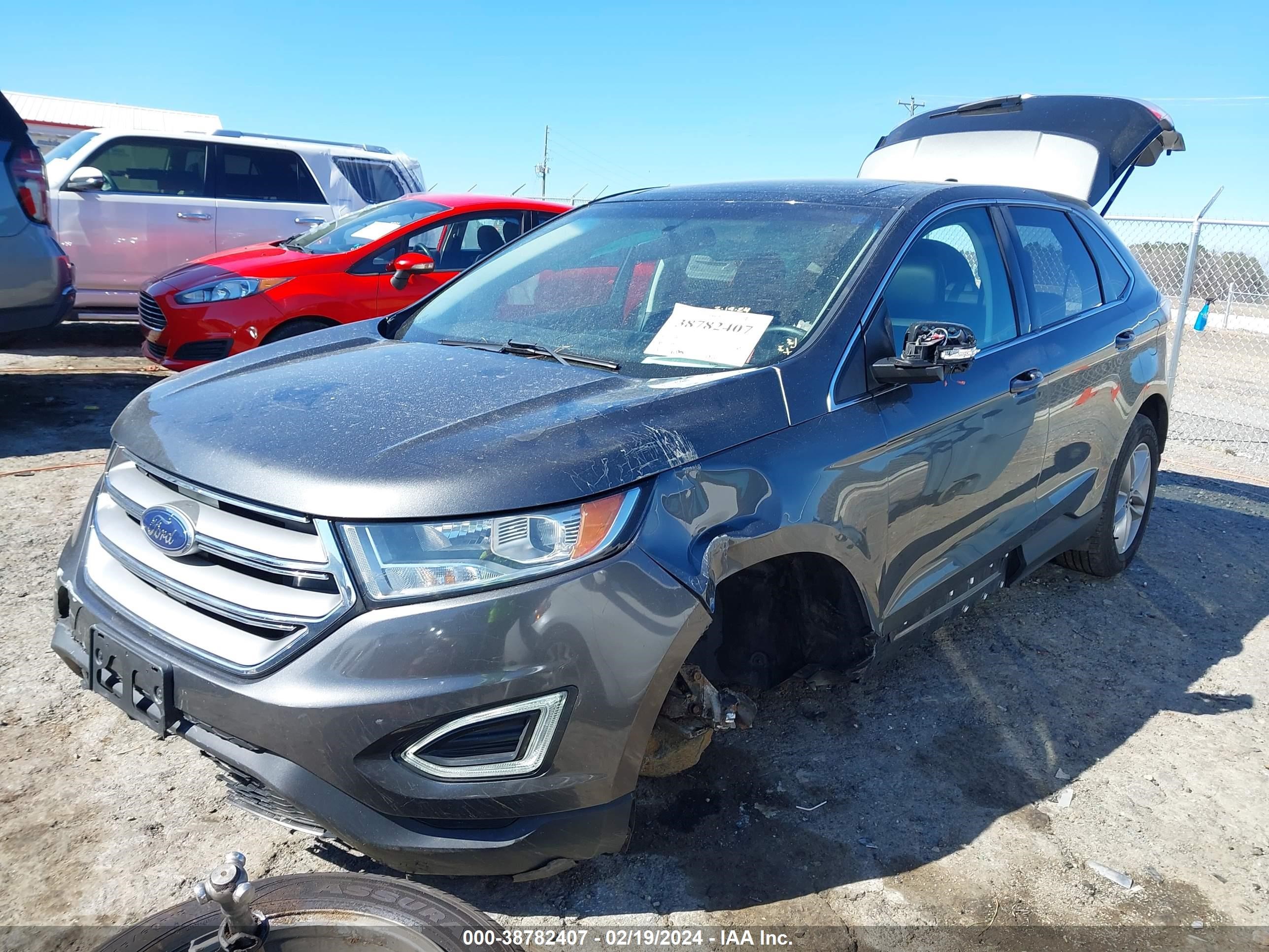 2016 Ford Edge Sel vin: 2FMPK4J93GBC29614