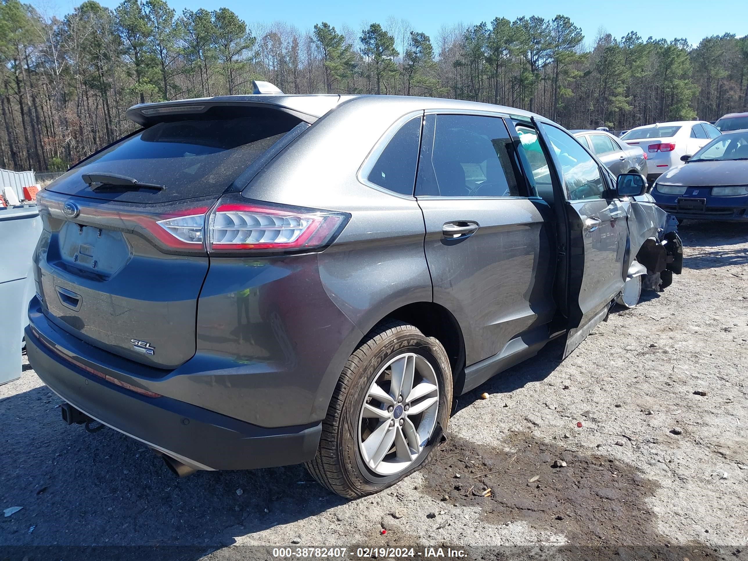 2016 Ford Edge Sel vin: 2FMPK4J93GBC29614