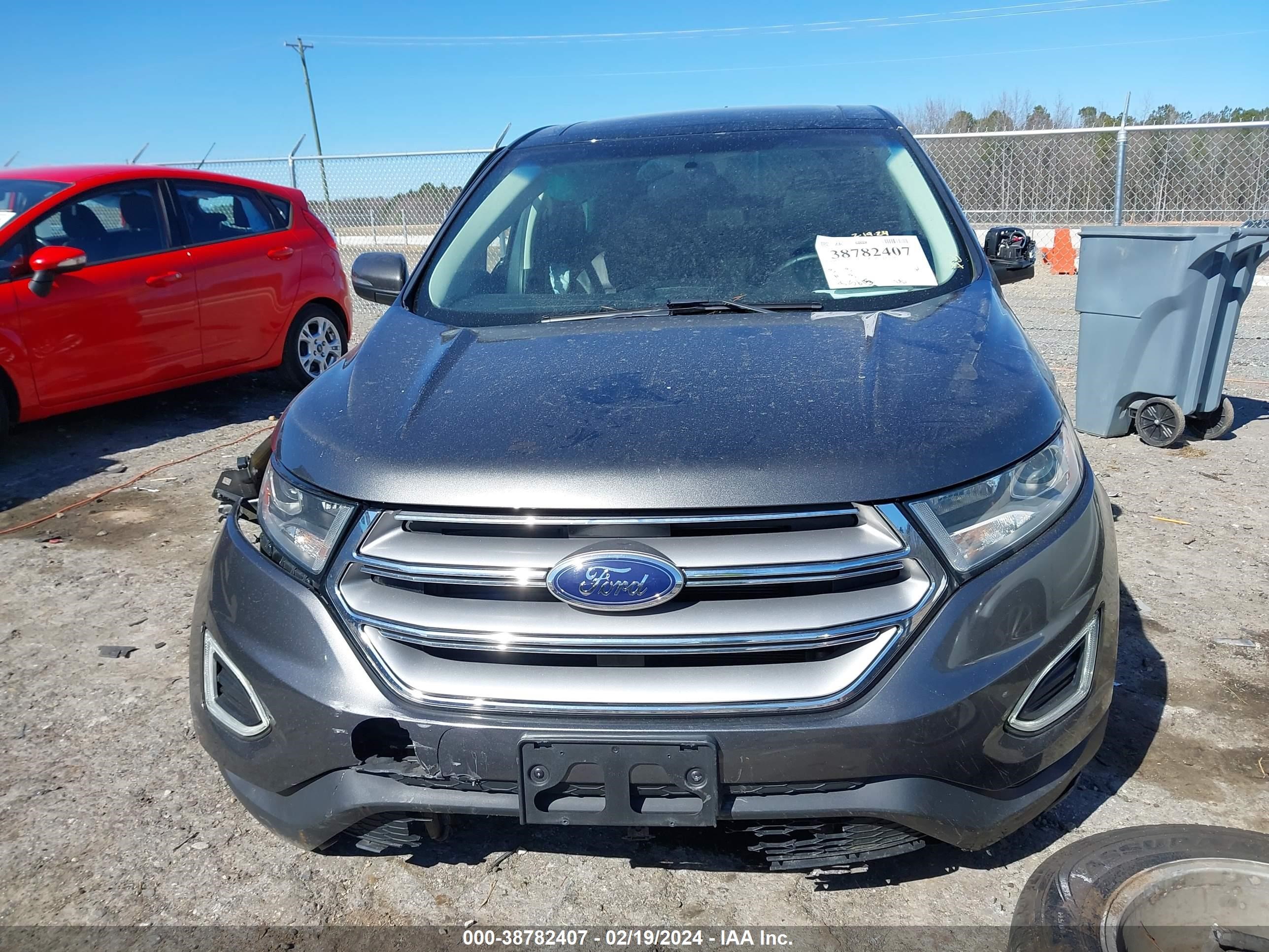 2016 Ford Edge Sel vin: 2FMPK4J93GBC29614