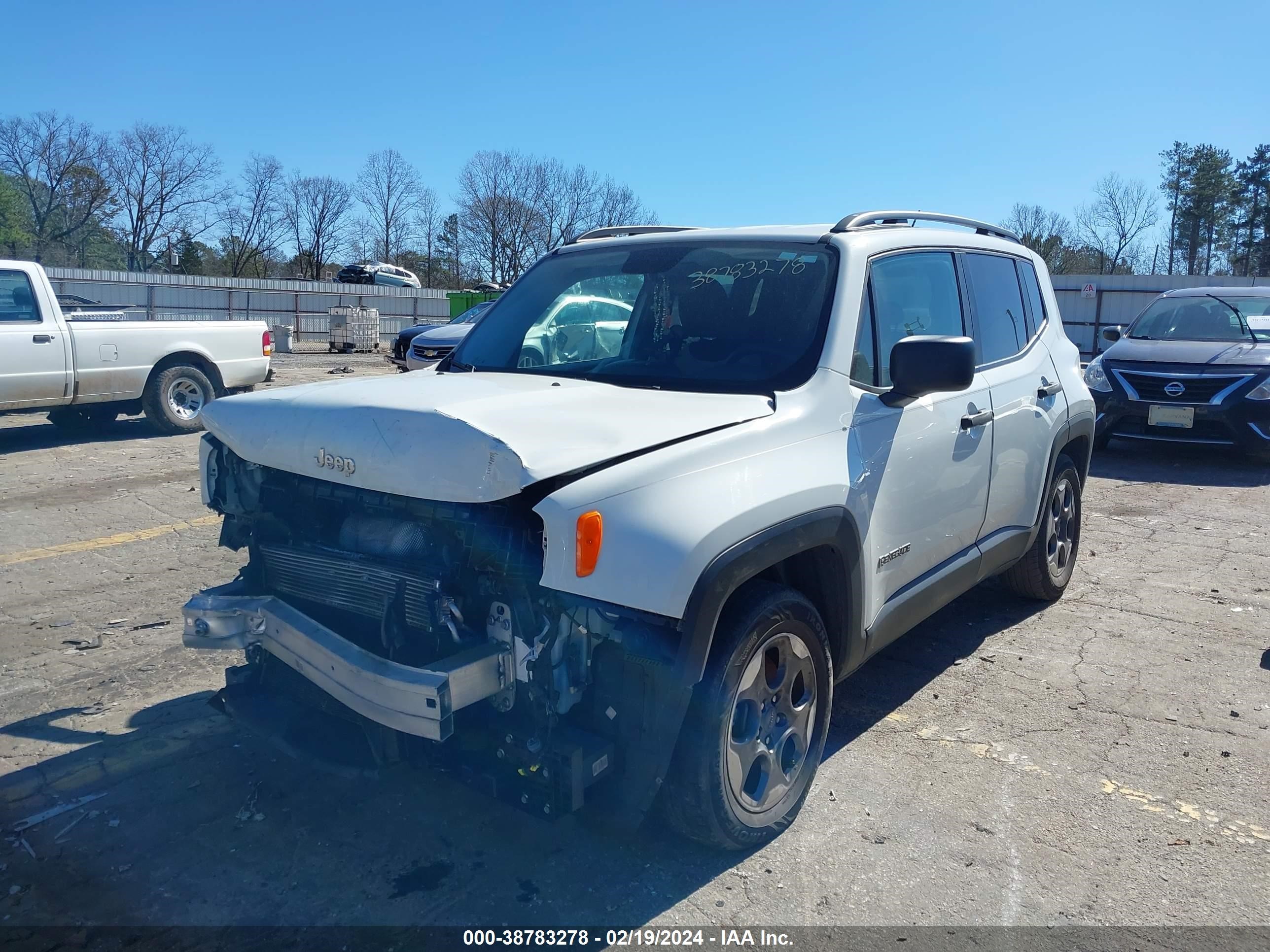 2017 Jeep Renegade Sport Fwd vin: ZACCJAAB1HPF54833