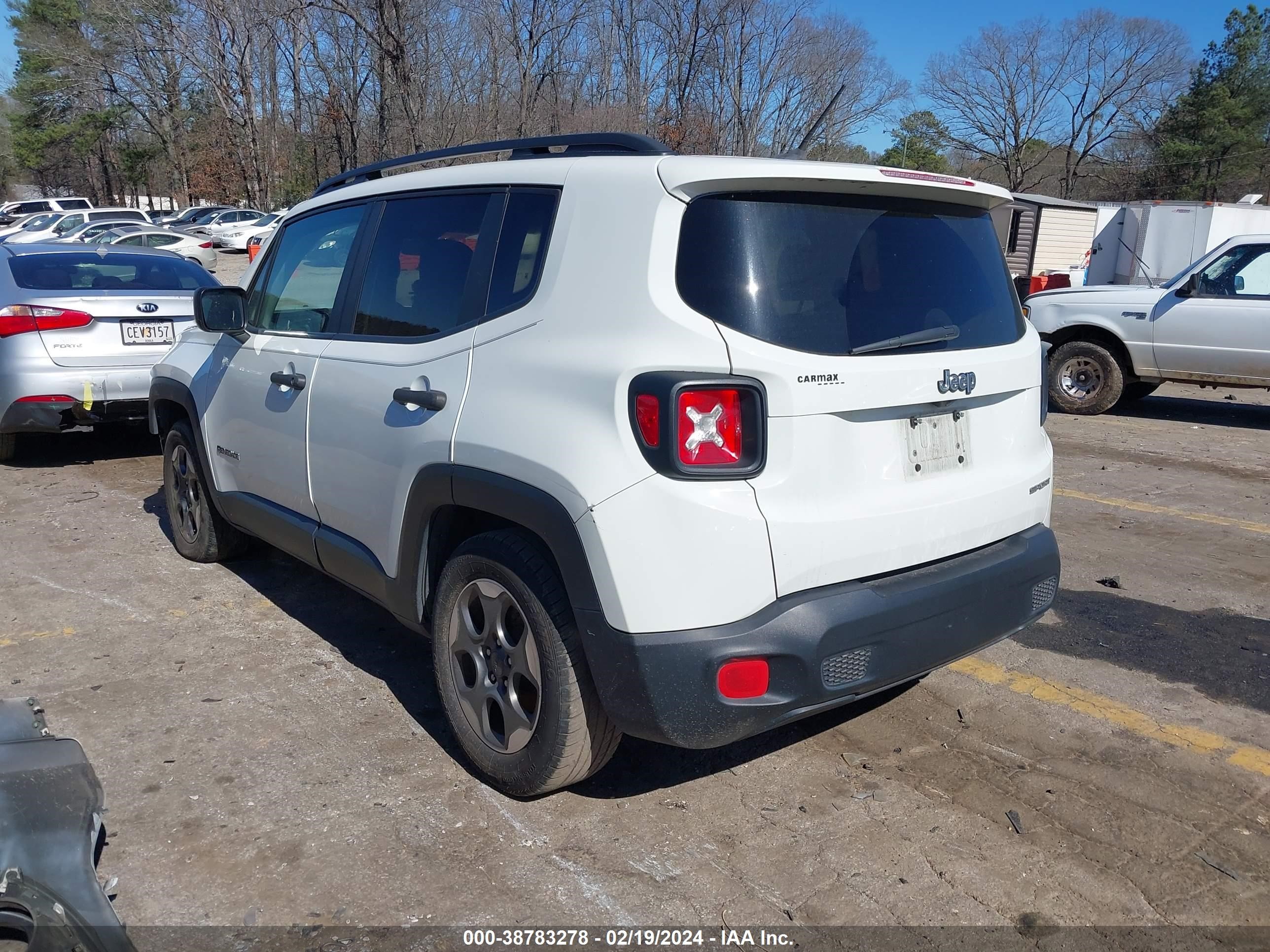 2017 Jeep Renegade Sport Fwd vin: ZACCJAAB1HPF54833