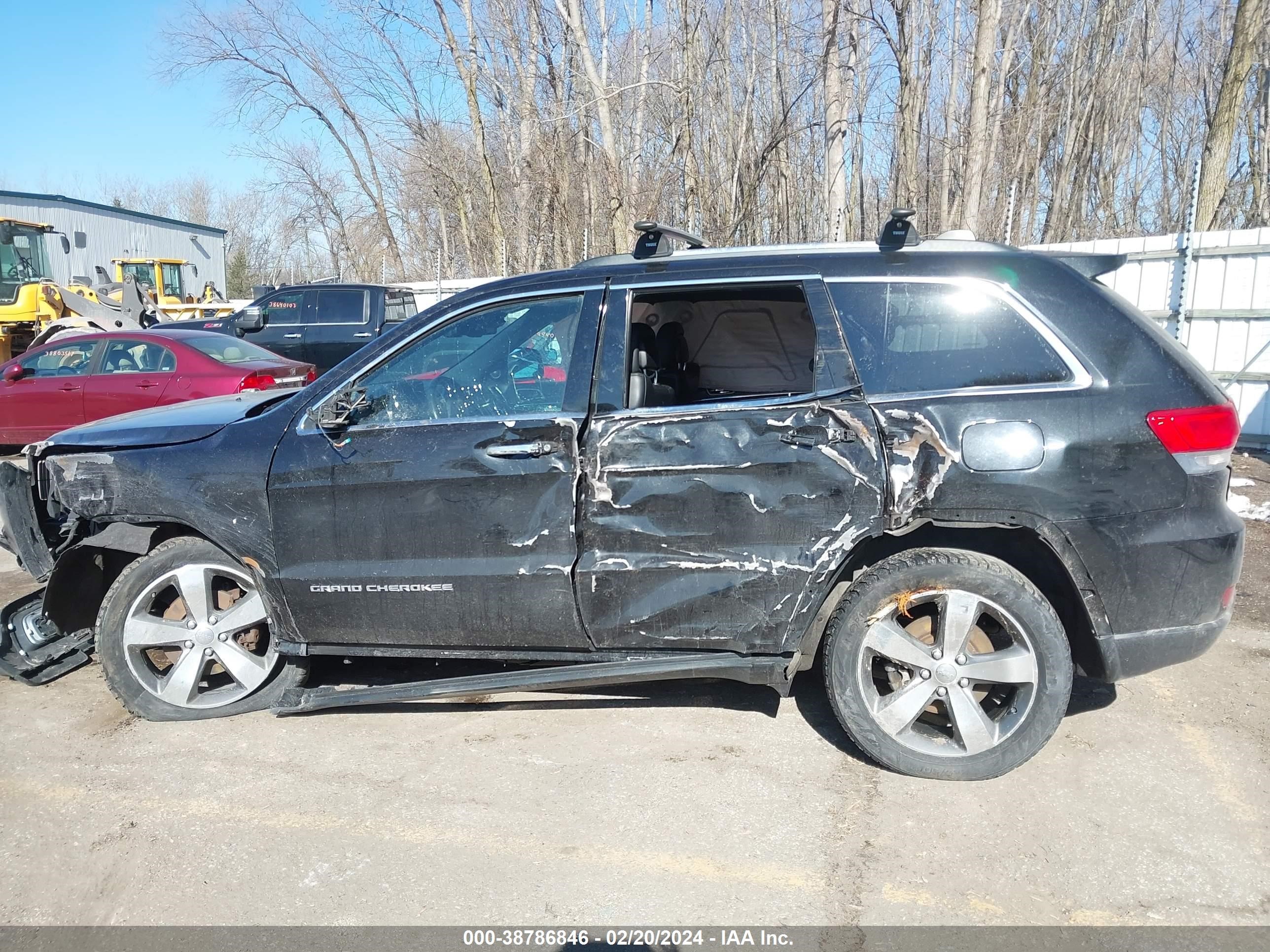 2015 Jeep Grand Cherokee Limited vin: 1C4RJFBG4FC682616