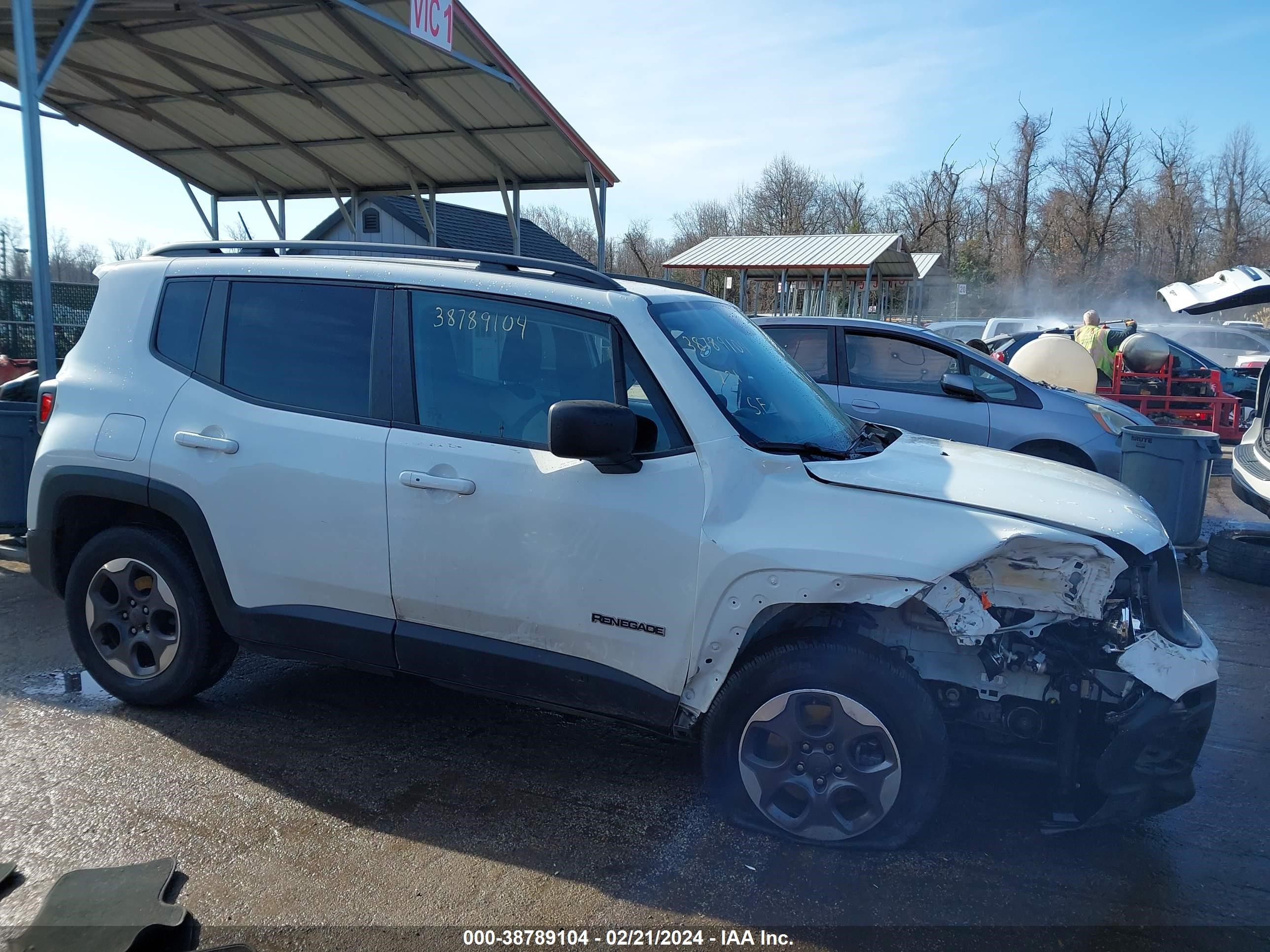 2016 Jeep Renegade Sport vin: ZACCJAAT8GPD84753