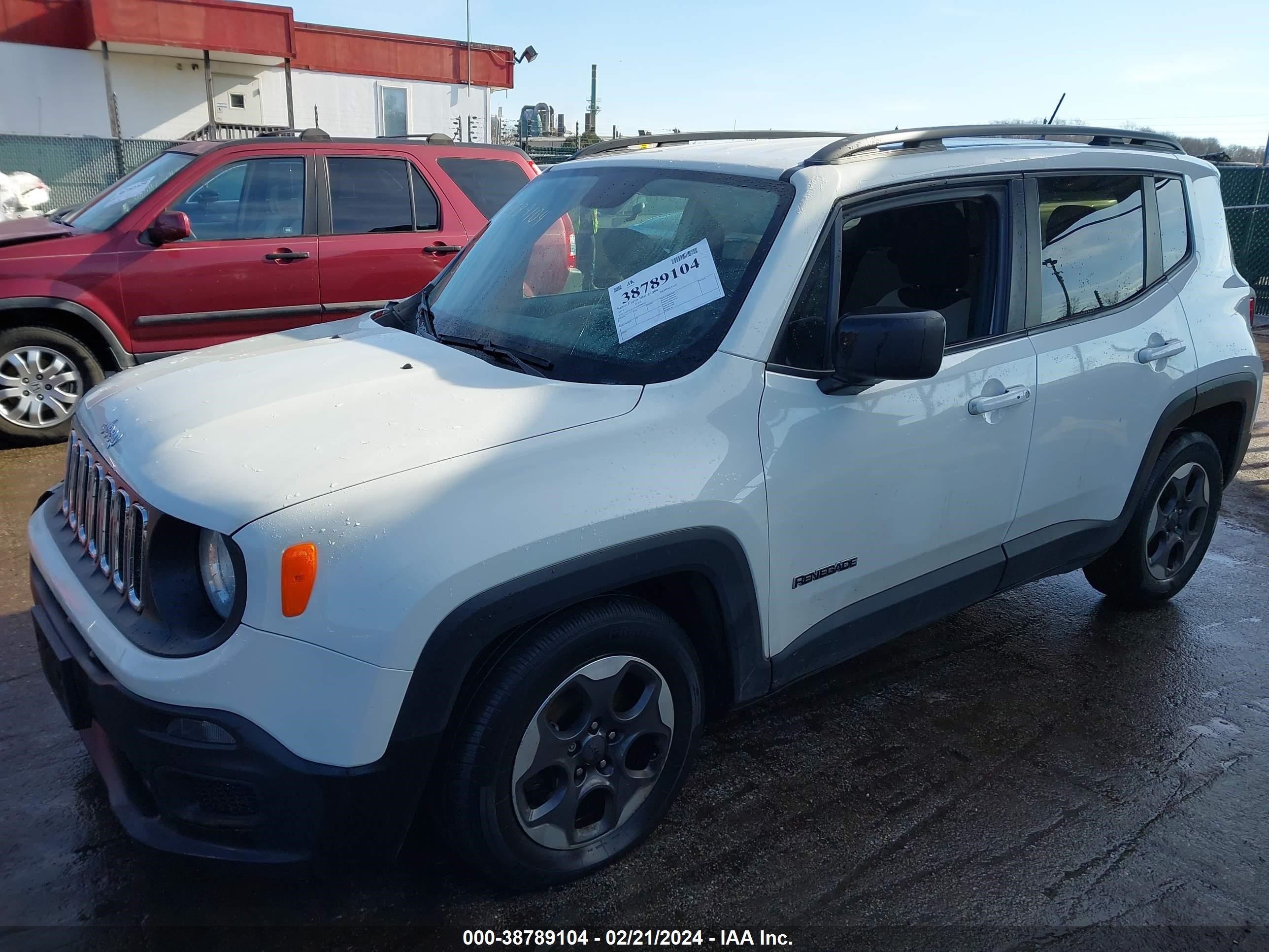 2016 Jeep Renegade Sport vin: ZACCJAAT8GPD84753