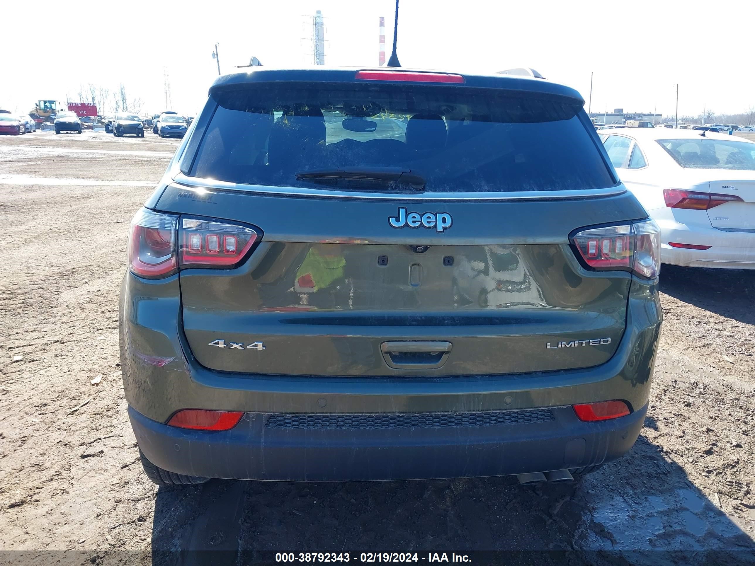 2018 Jeep Compass Limited 4X4 vin: 3C4NJDCB6JT485529