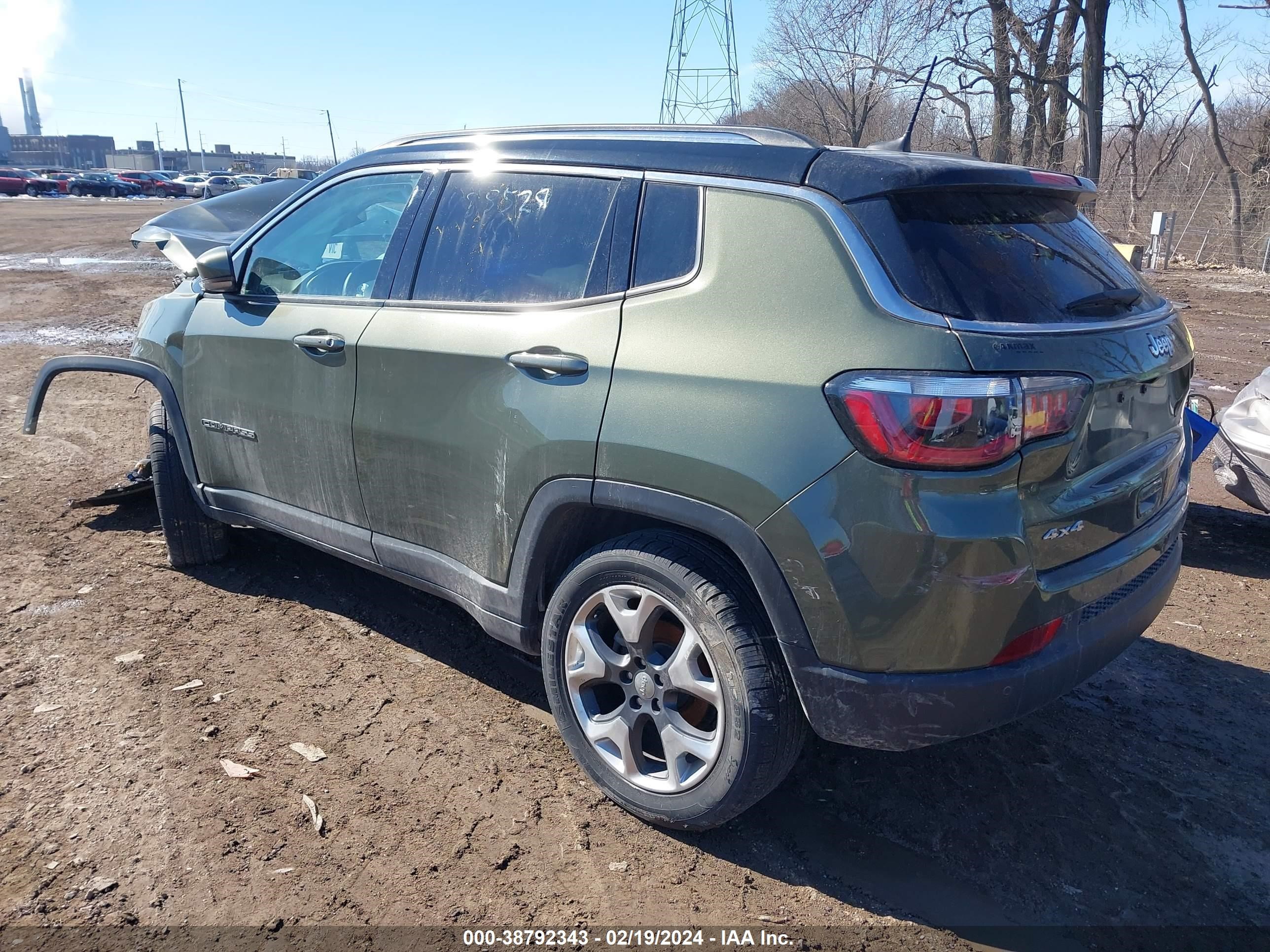 2018 Jeep Compass Limited 4X4 vin: 3C4NJDCB6JT485529