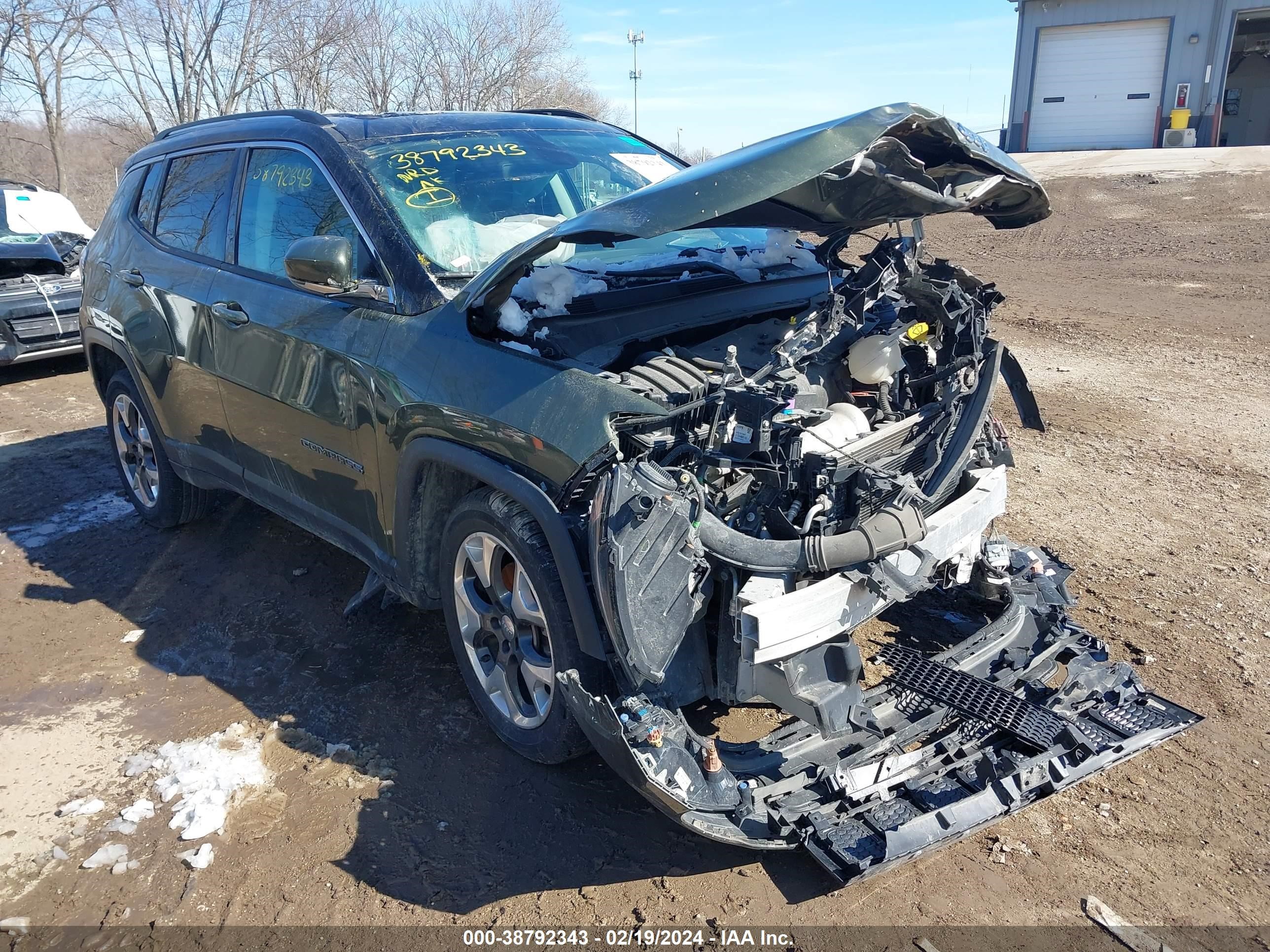 2018 Jeep Compass Limited 4X4 vin: 3C4NJDCB6JT485529