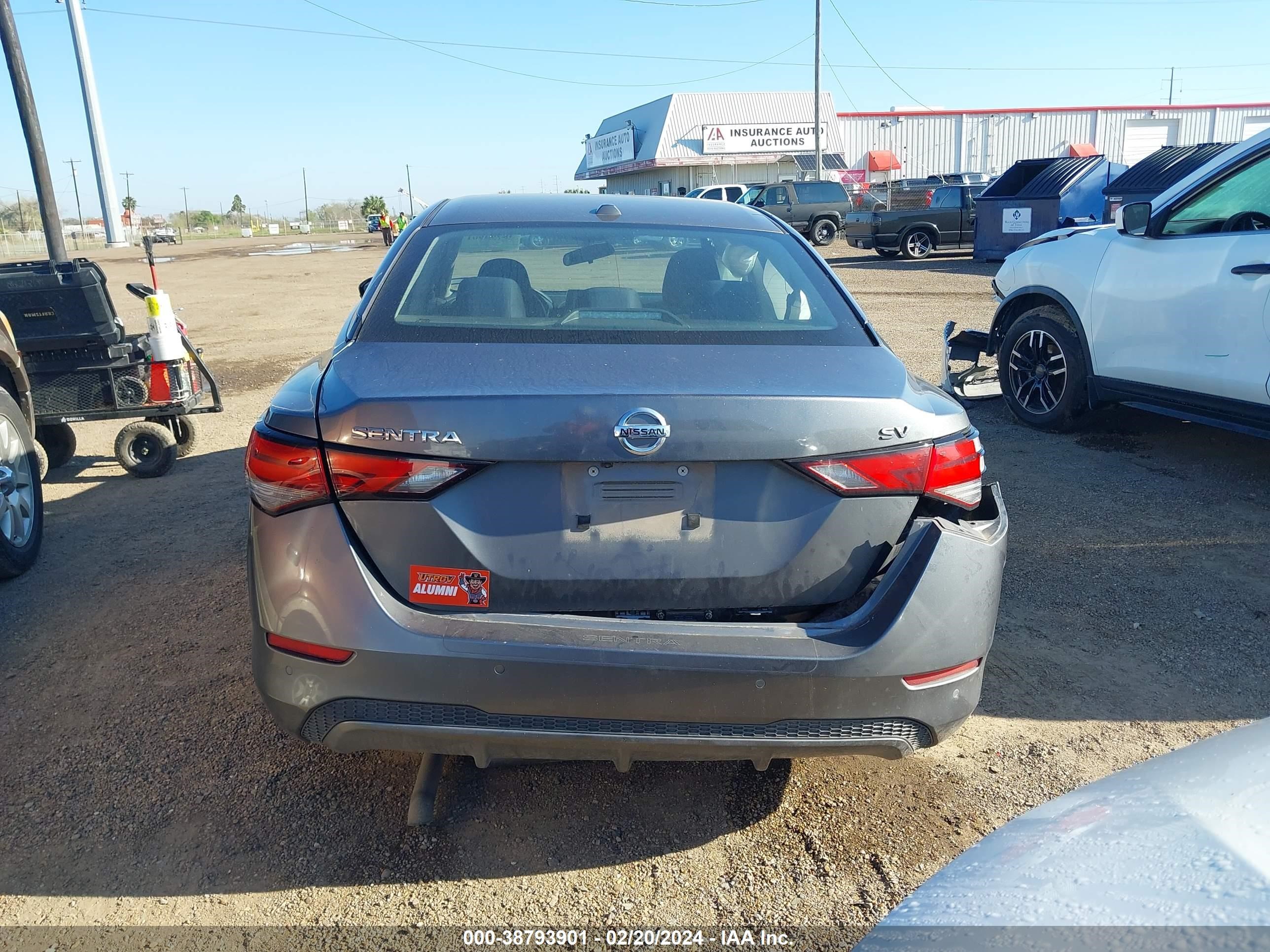 2020 Nissan Sentra Sv Xtronic Cvt vin: 3N1AB8CVXLY284111