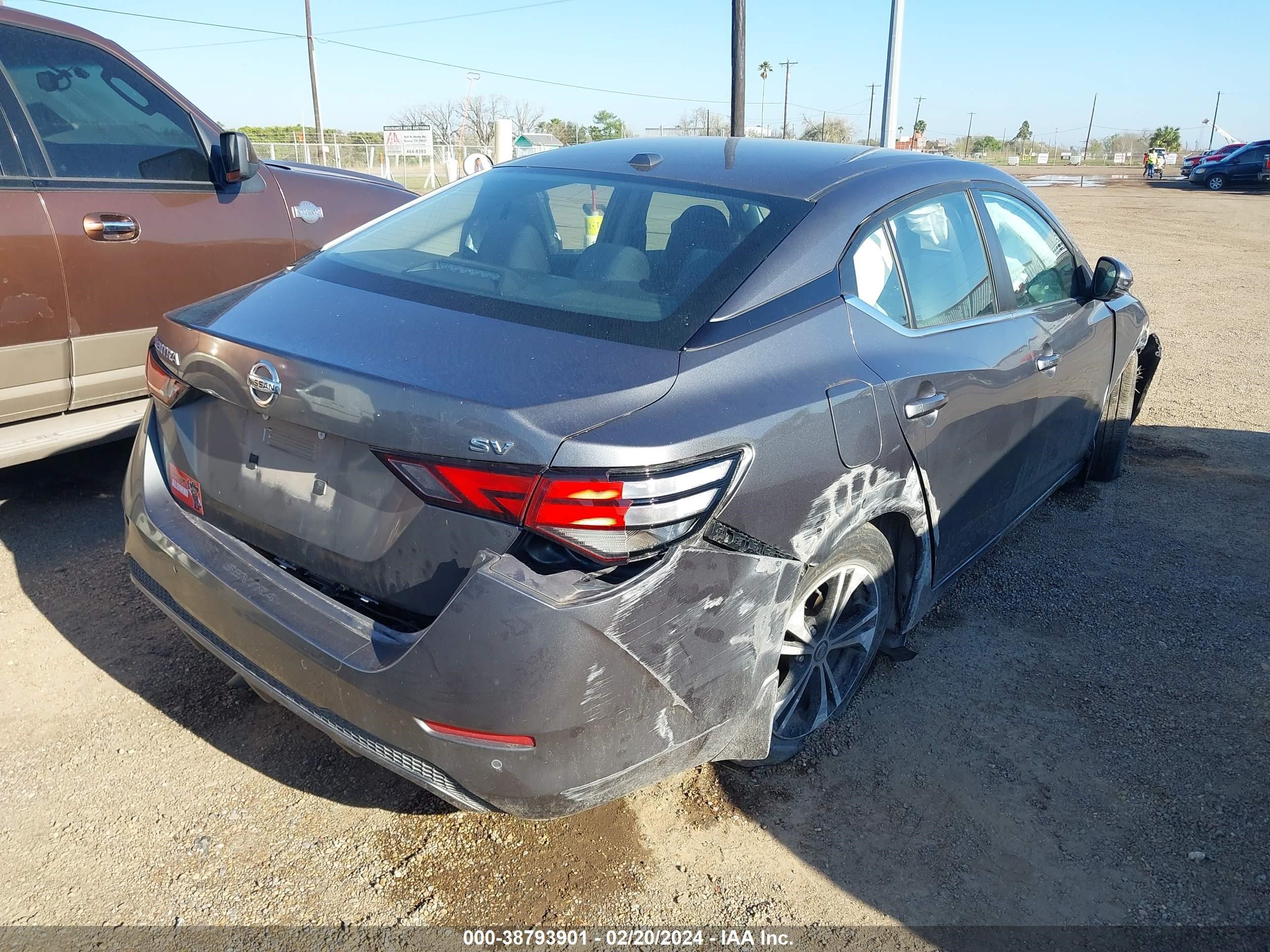 2020 Nissan Sentra Sv Xtronic Cvt vin: 3N1AB8CVXLY284111