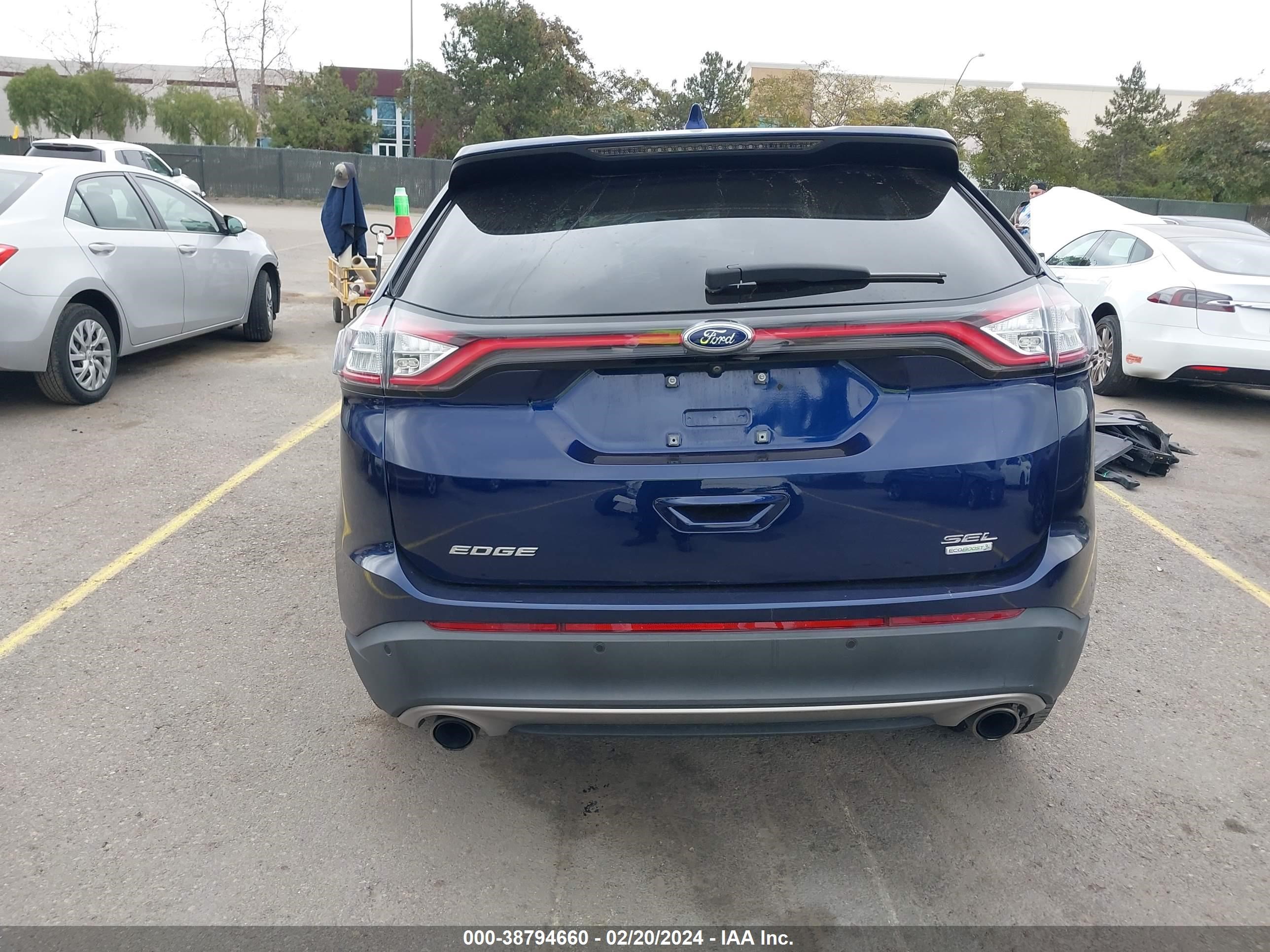 2016 Ford Edge Sel vin: 2FMPK3J9XGBB58860