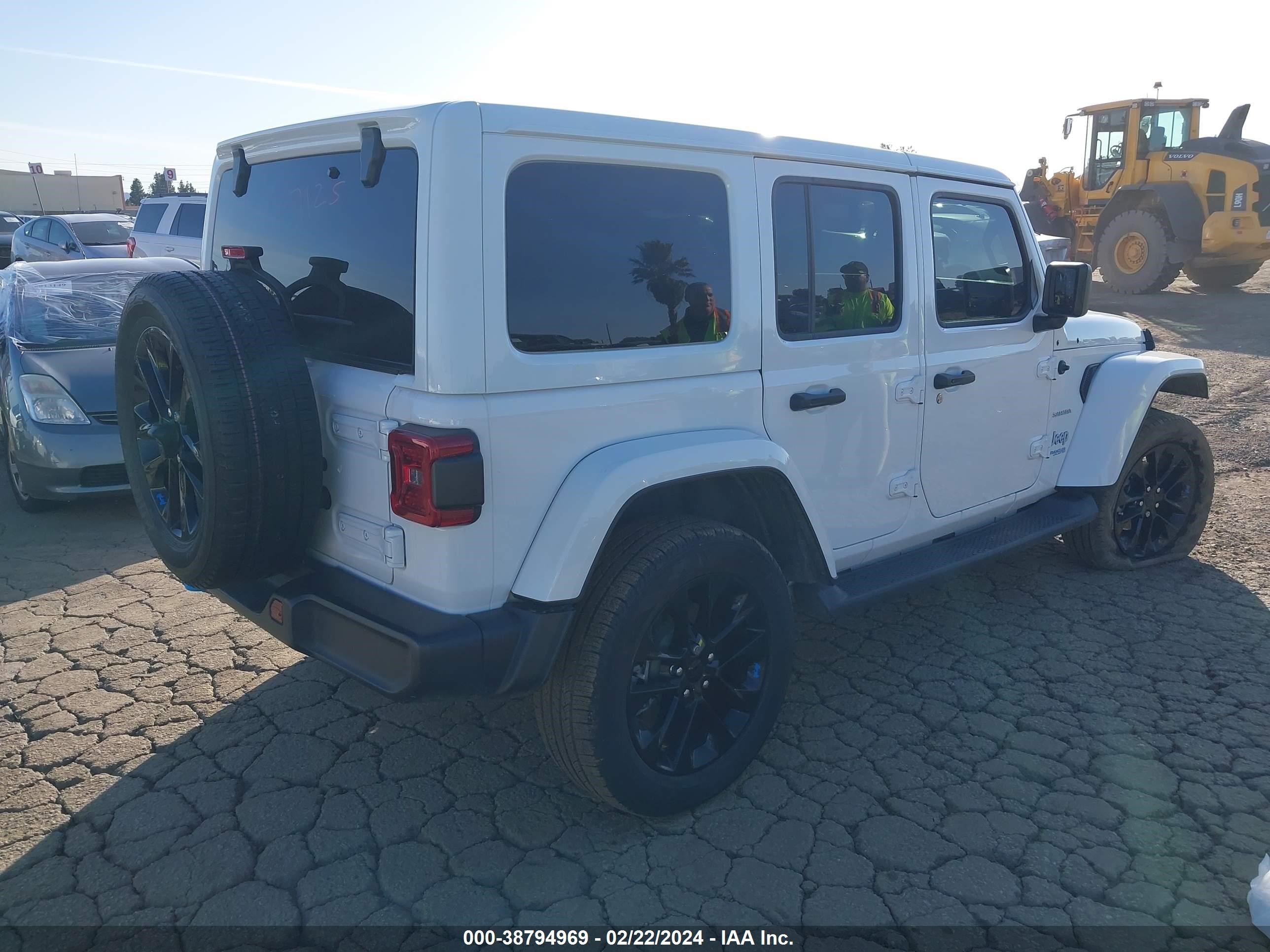 2022 Jeep Wrangler 4Xe Unlimited Sahara 4X4 vin: 1C4JJXP65NW178737