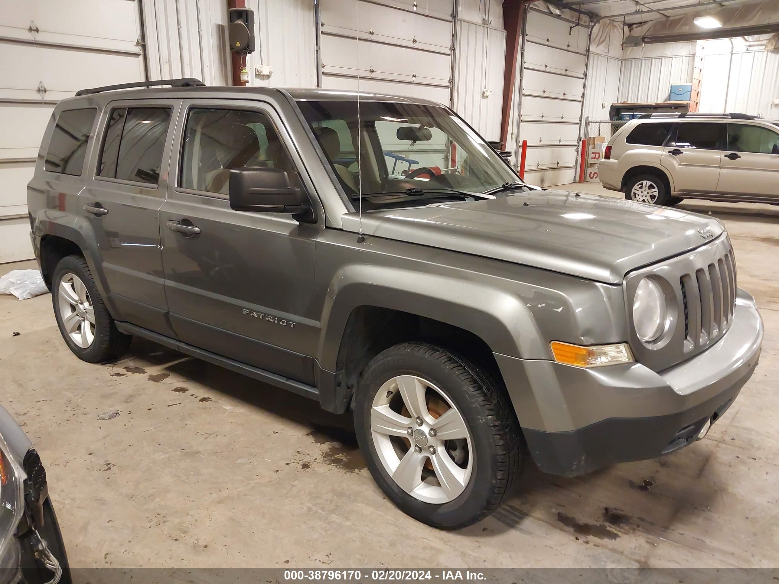 2013 Jeep Patriot Latitude vin: 1C4NJRFB7DD274522