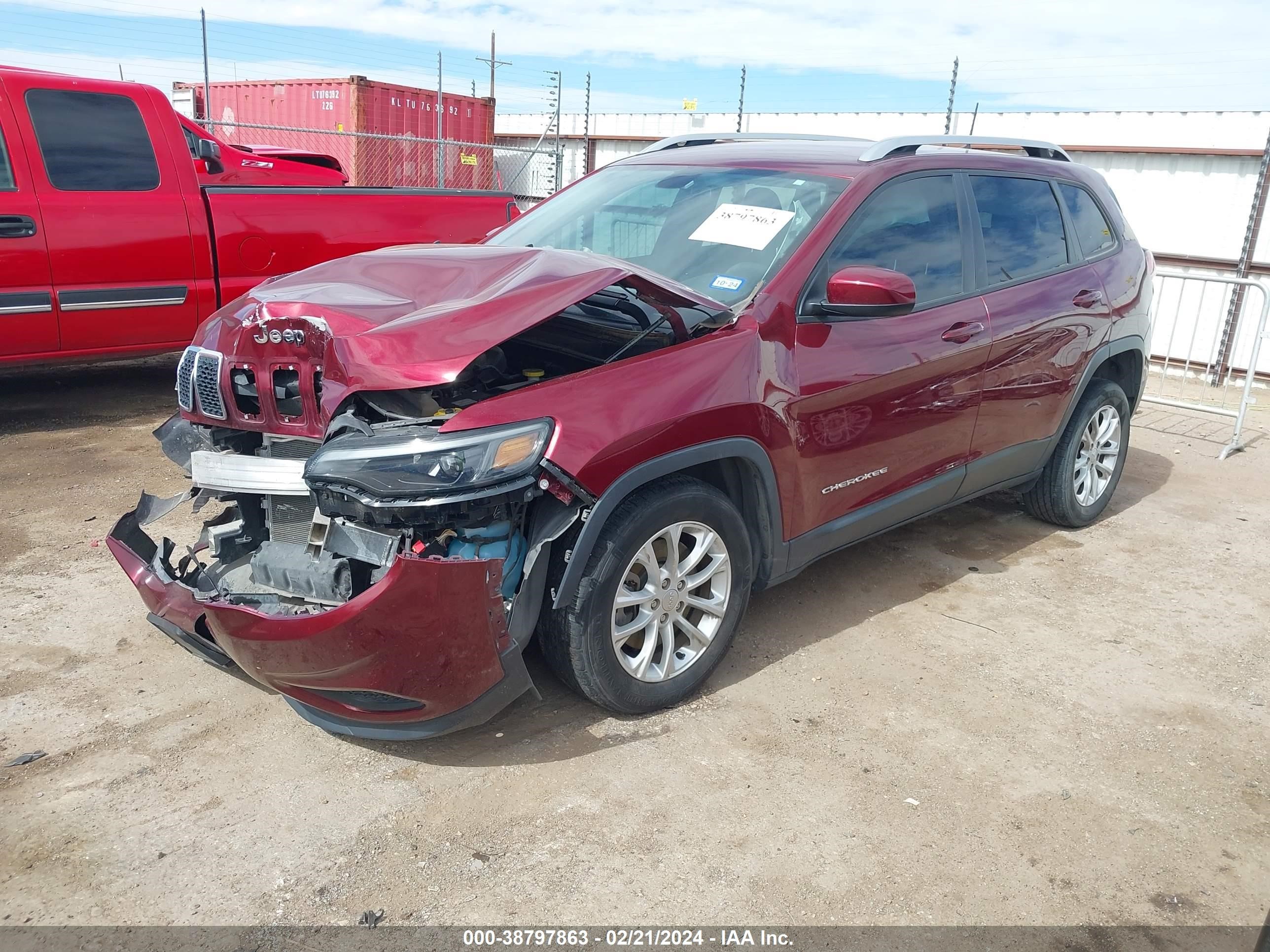 2020 Jeep Cherokee Latitude Fwd vin: 1C4PJLCB8LD595638