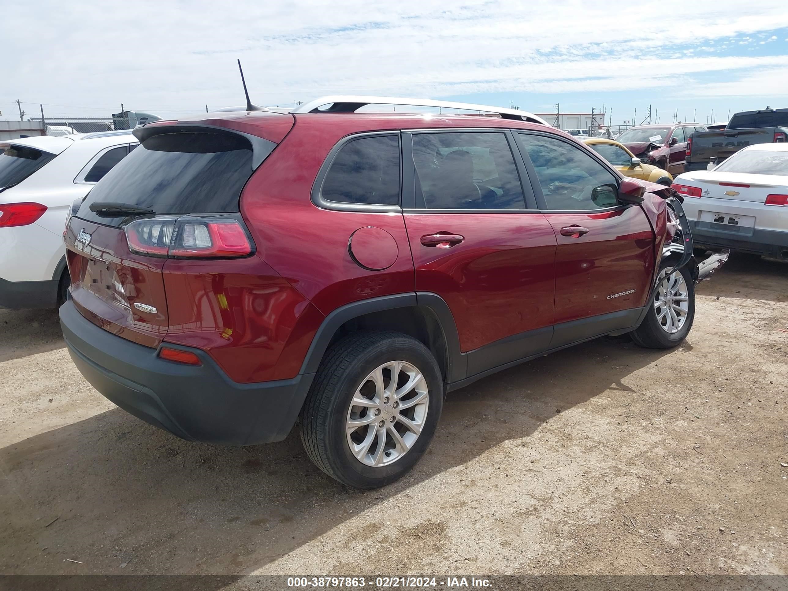 2020 Jeep Cherokee Latitude Fwd vin: 1C4PJLCB8LD595638