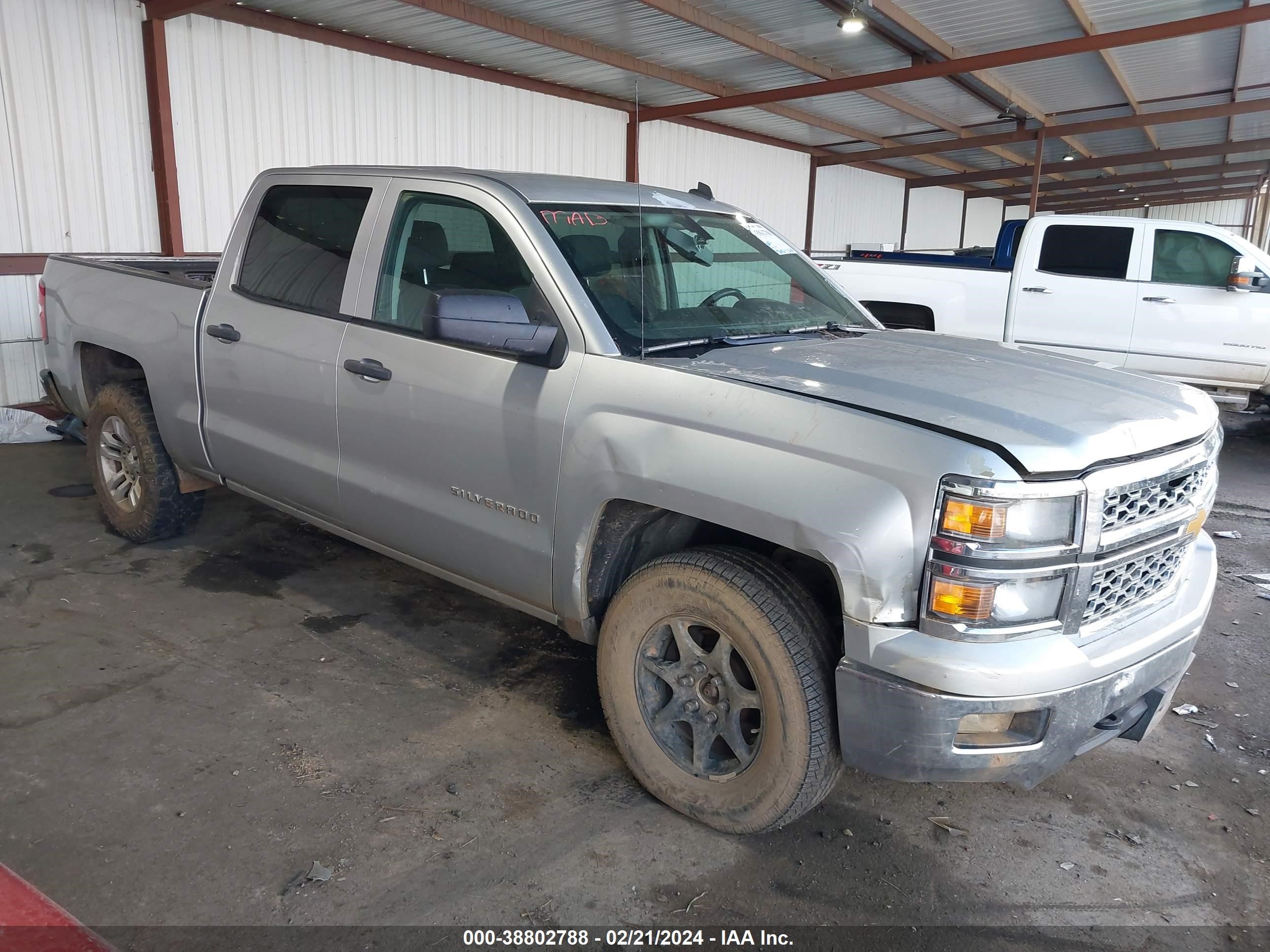 2014 Chevrolet Silverado 1500 1Lt vin: 3GCUKREC3EG559497