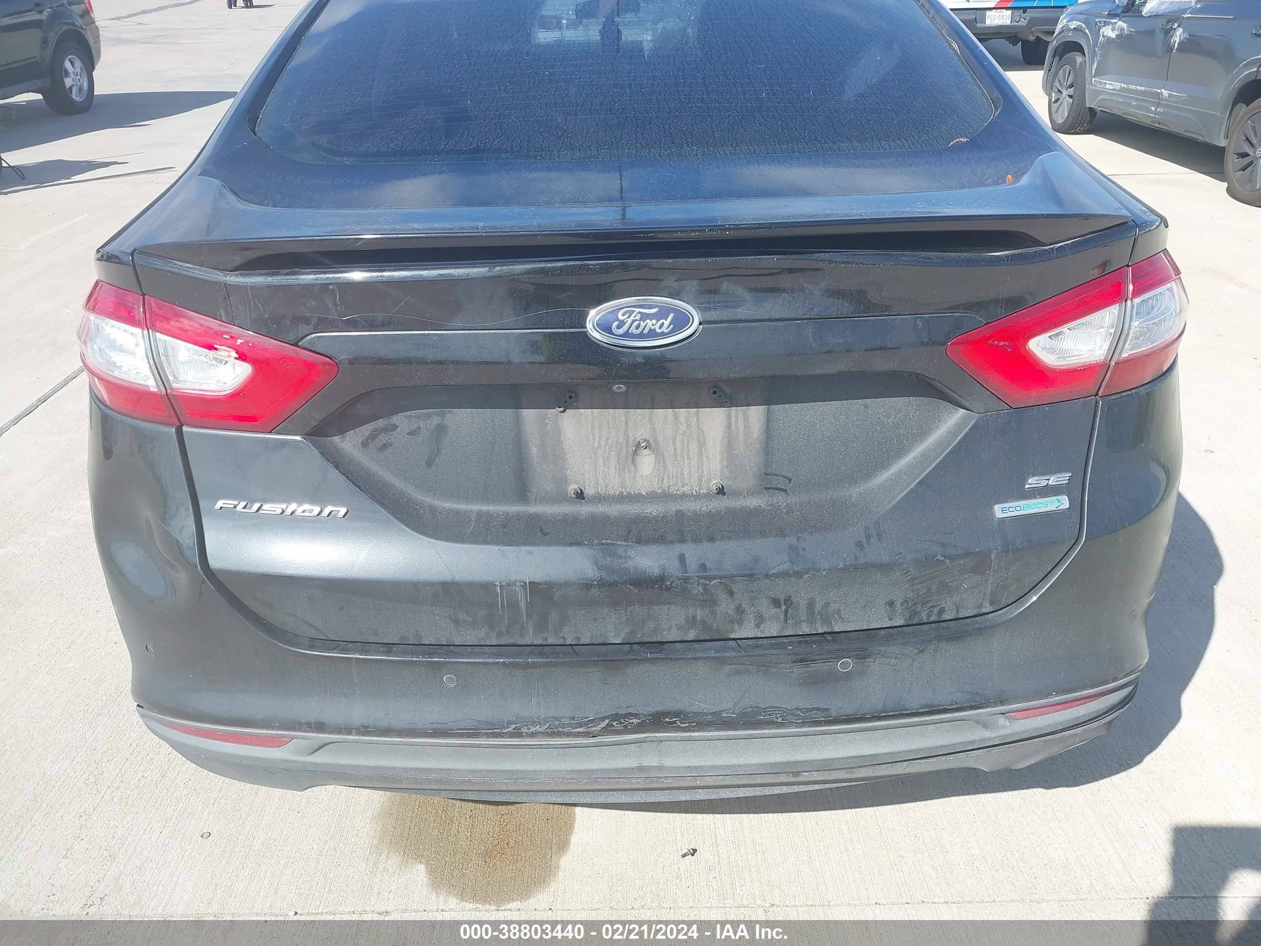 2015 Ford Fusion Se vin: 3FA6P0HD1FR113368