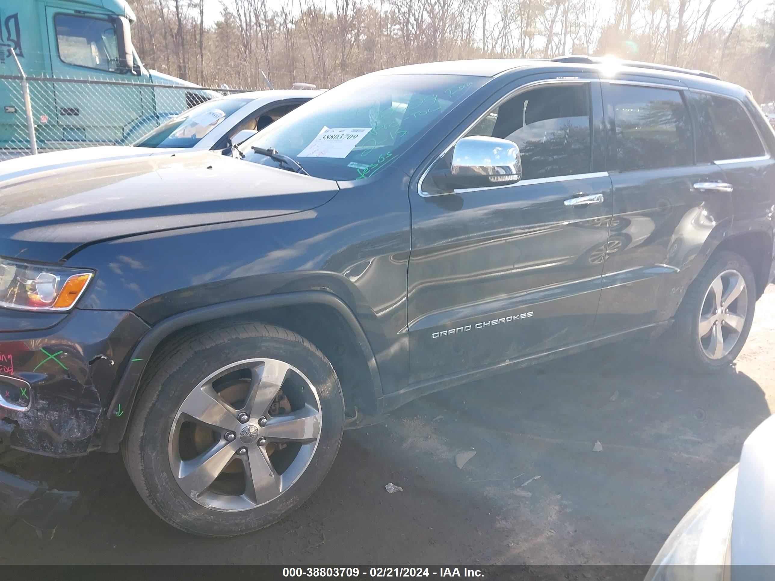 2014 Jeep Grand Cherokee Limited vin: 1C4RJFBG3EC378420