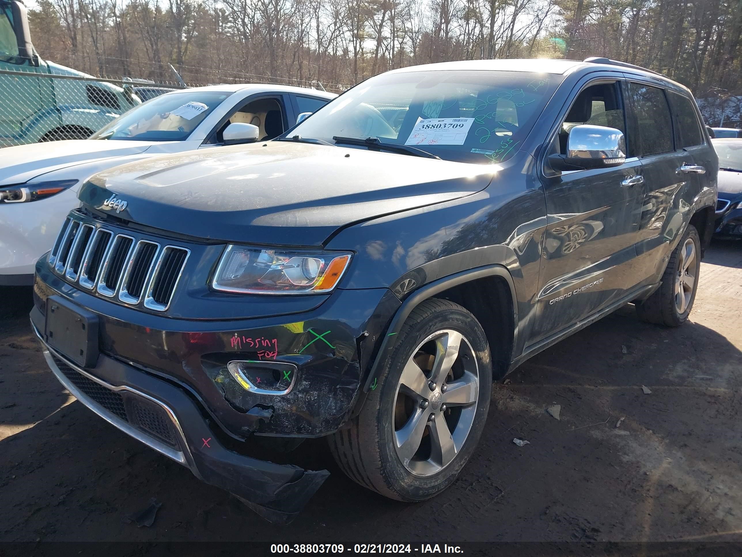 2014 Jeep Grand Cherokee Limited vin: 1C4RJFBG3EC378420