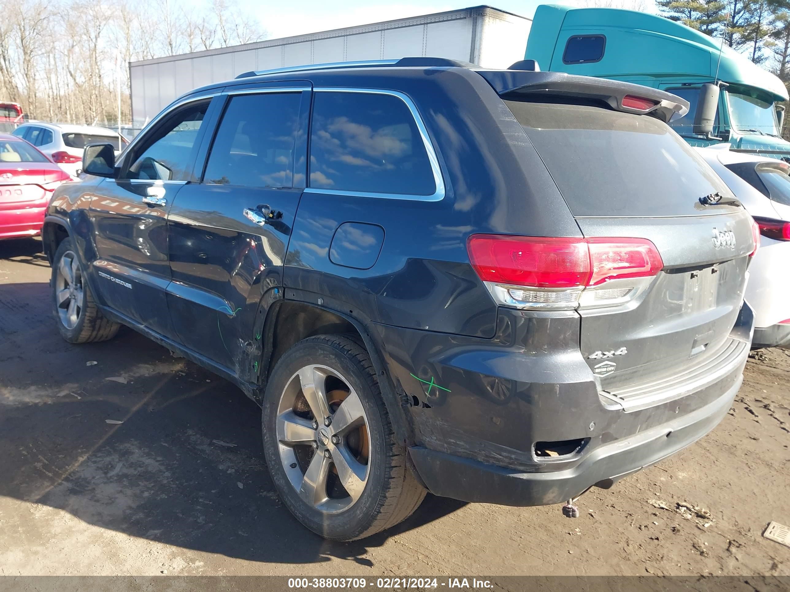 2014 Jeep Grand Cherokee Limited vin: 1C4RJFBG3EC378420