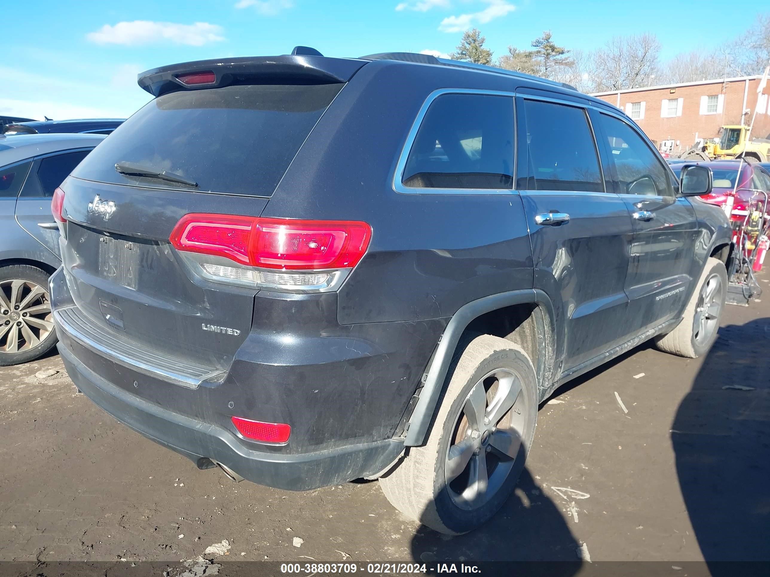 2014 Jeep Grand Cherokee Limited vin: 1C4RJFBG3EC378420