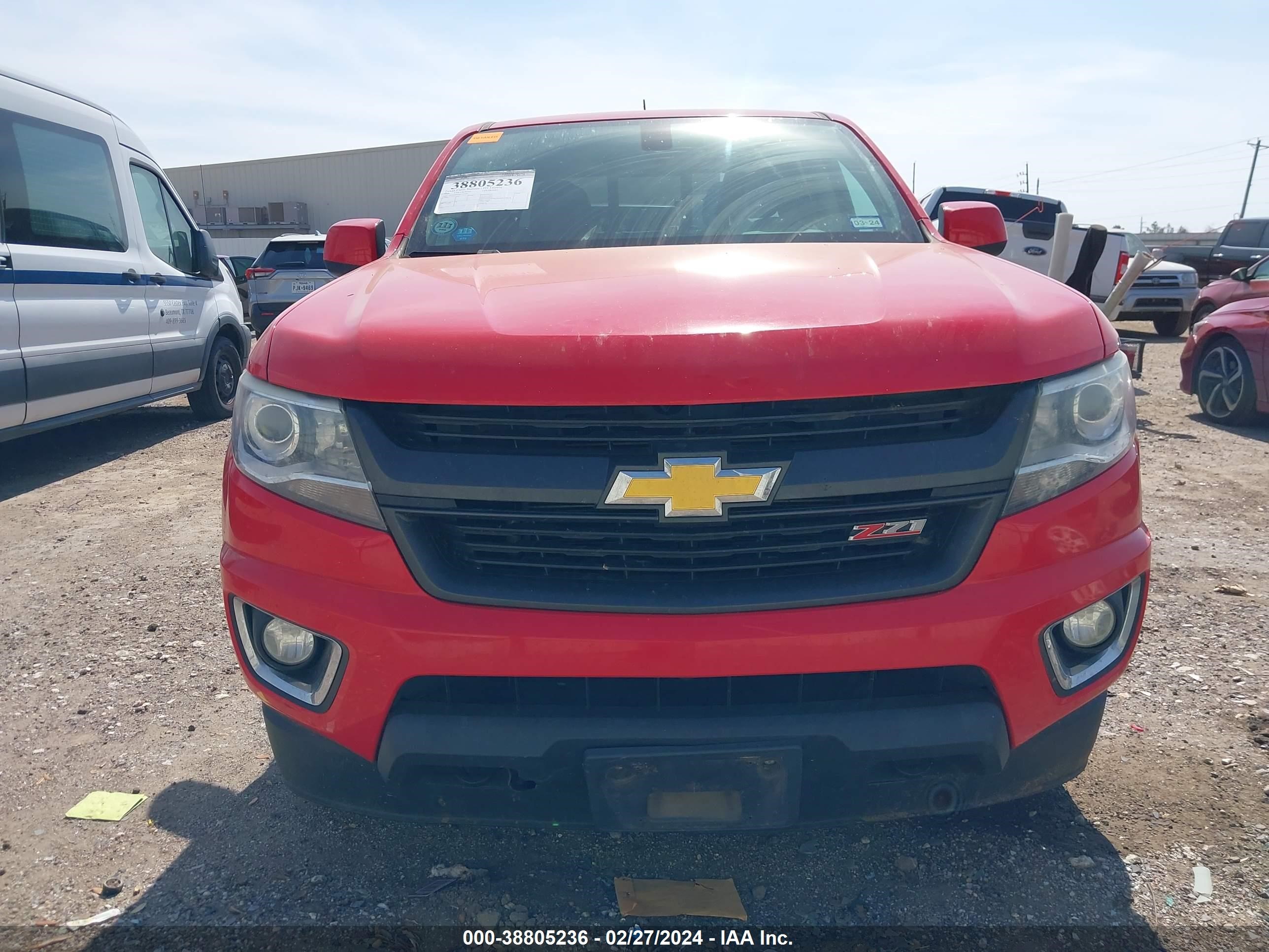 2018 Chevrolet Colorado Z71 vin: 1GCGTDEN8J1167705