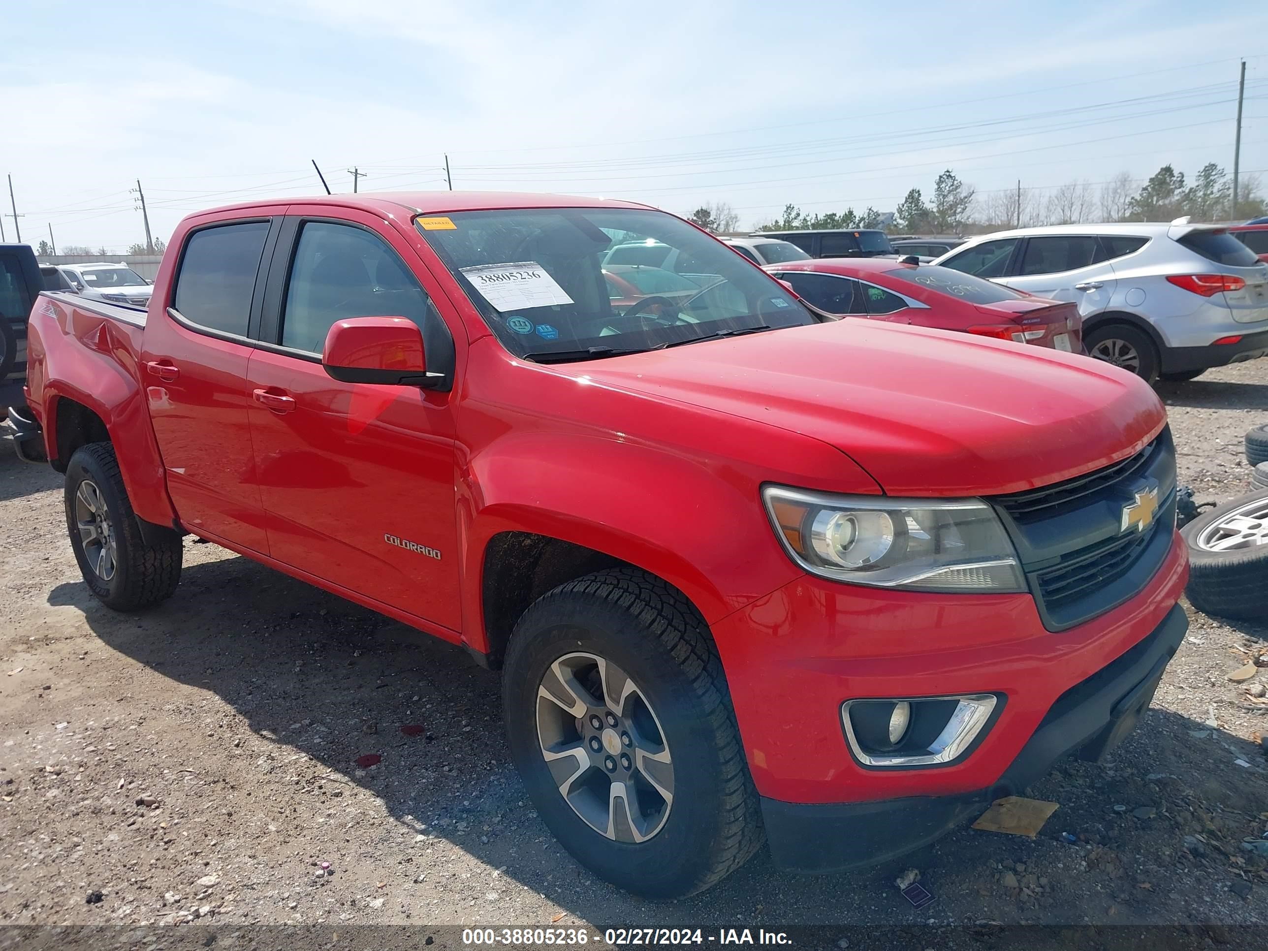 2018 Chevrolet Colorado Z71 vin: 1GCGTDEN8J1167705