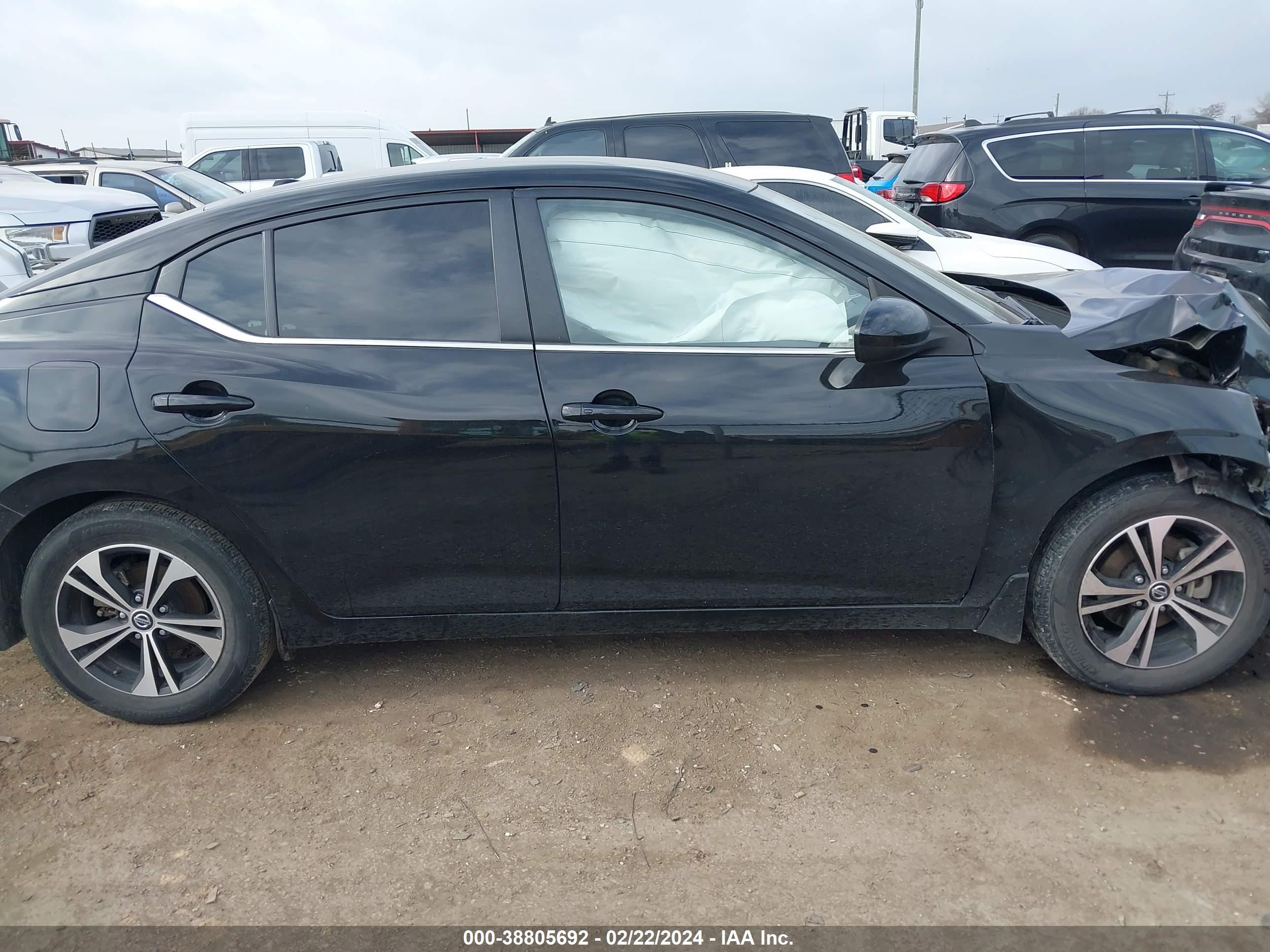 2021 Nissan Sentra Sv Xtronic Cvt vin: 3N1AB8CV5MY239854