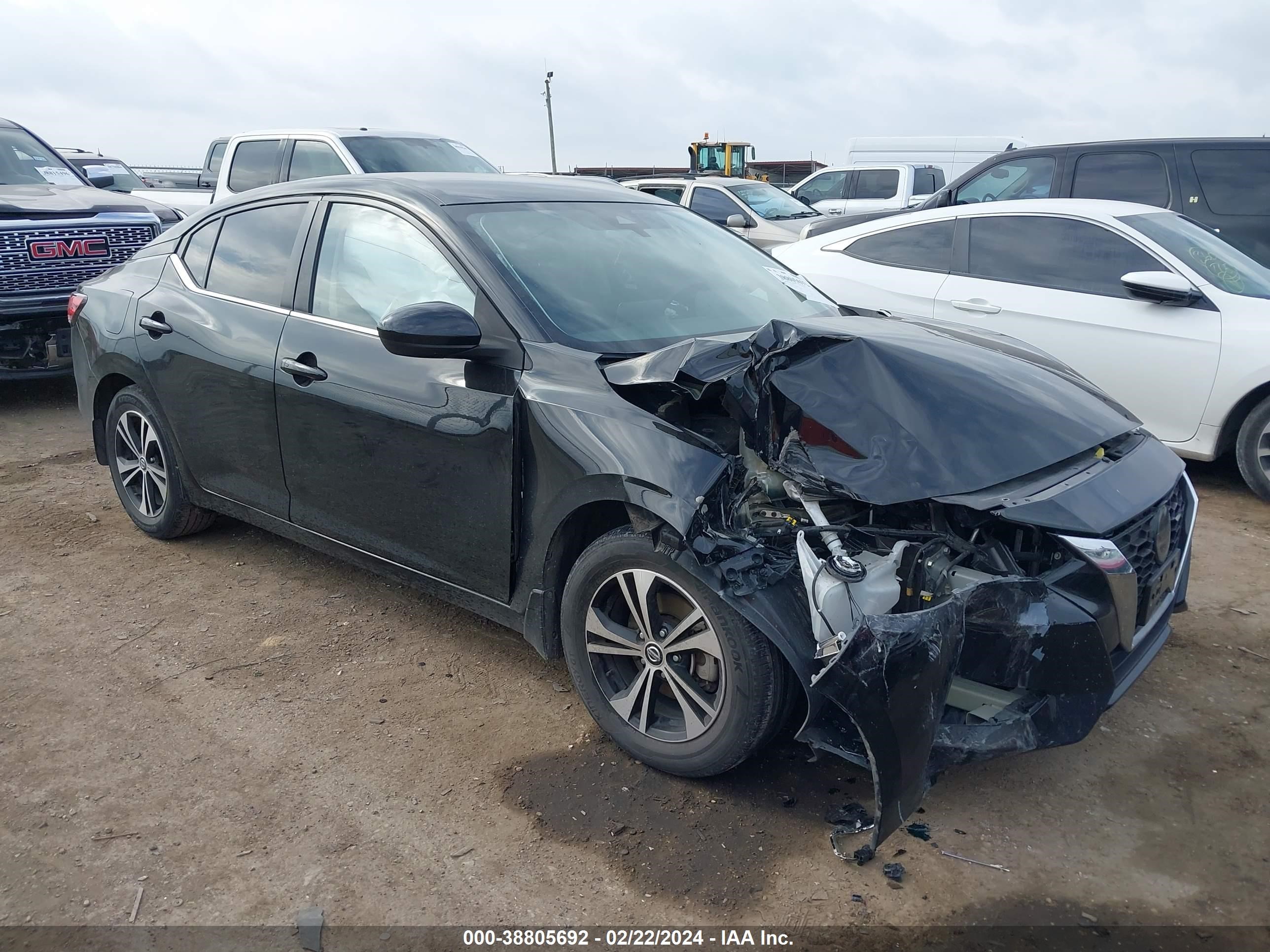 2021 Nissan Sentra Sv Xtronic Cvt vin: 3N1AB8CV5MY239854