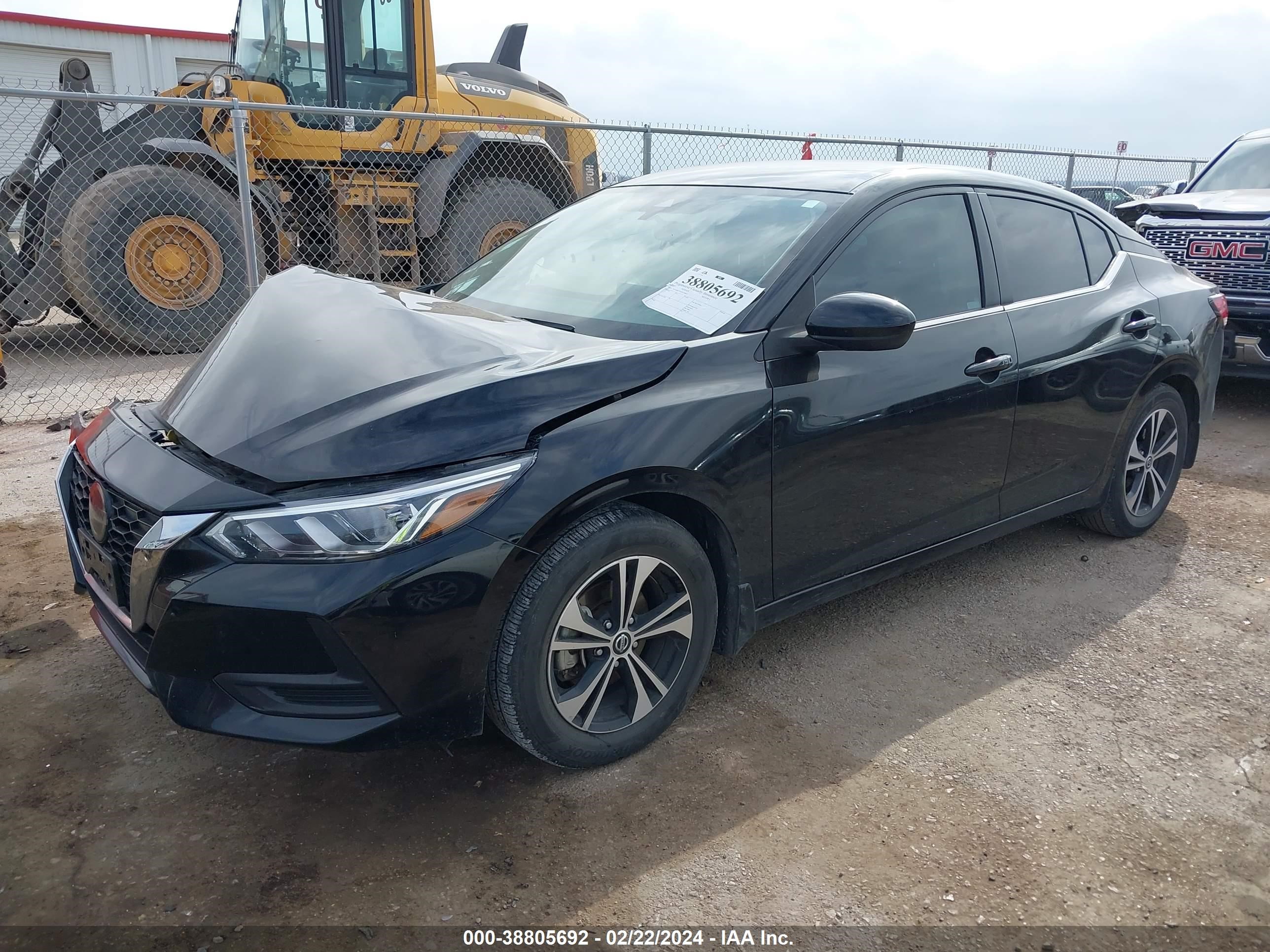 2021 Nissan Sentra Sv Xtronic Cvt vin: 3N1AB8CV5MY239854