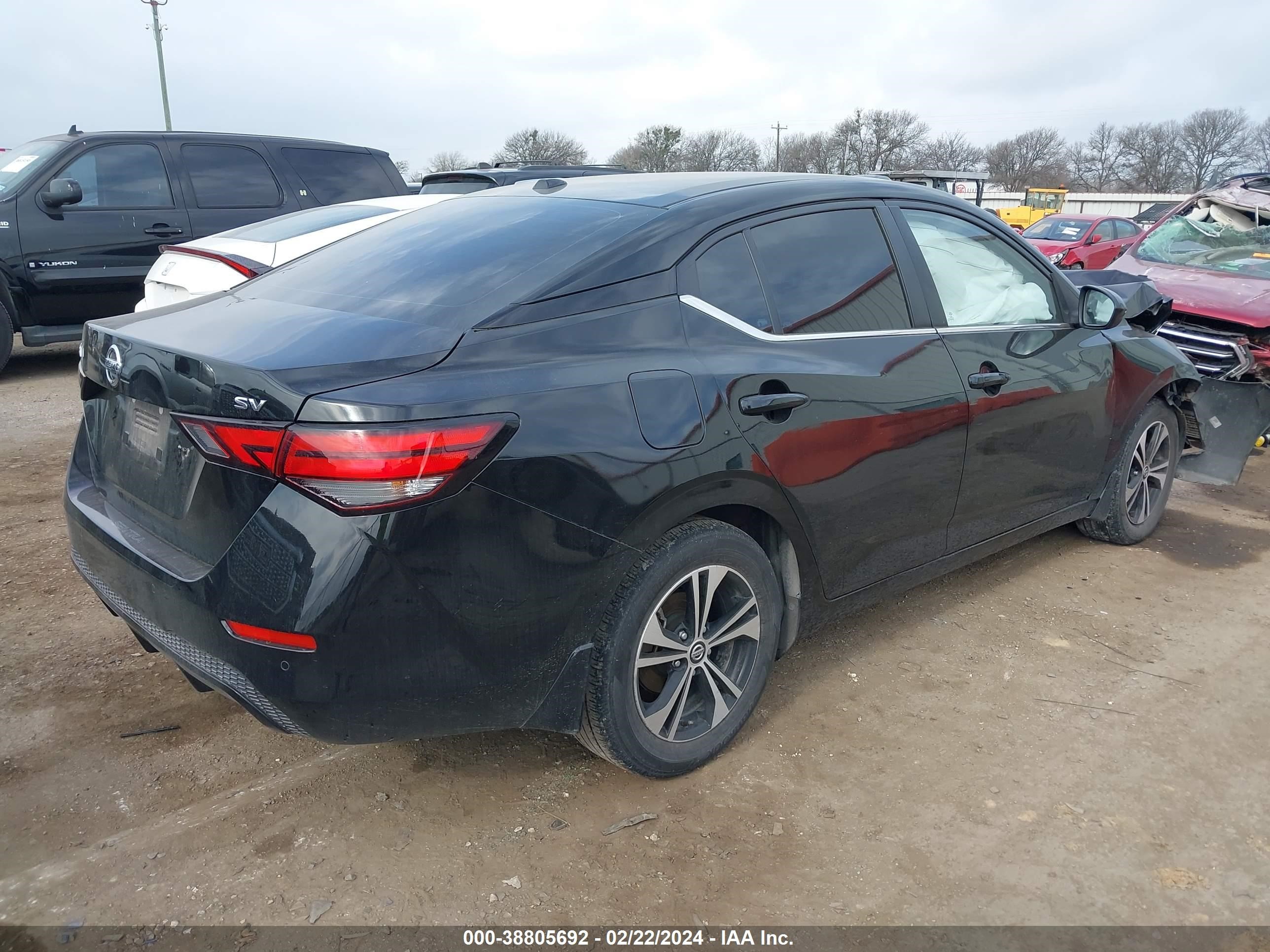 2021 Nissan Sentra Sv Xtronic Cvt vin: 3N1AB8CV5MY239854