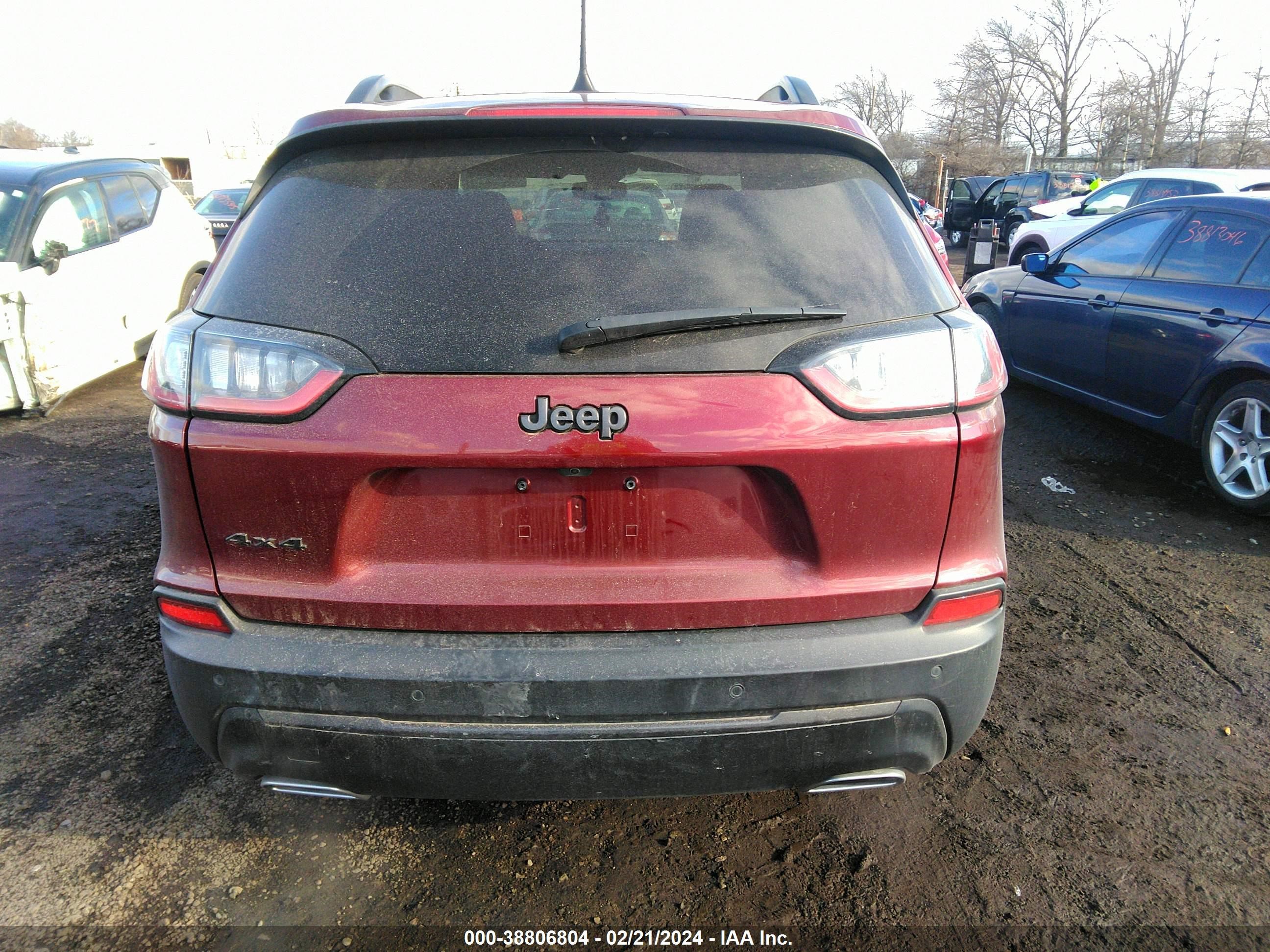 2021 Jeep Cherokee 80Th Anniversary 4X4 vin: 1C4PJMMX5MD122362