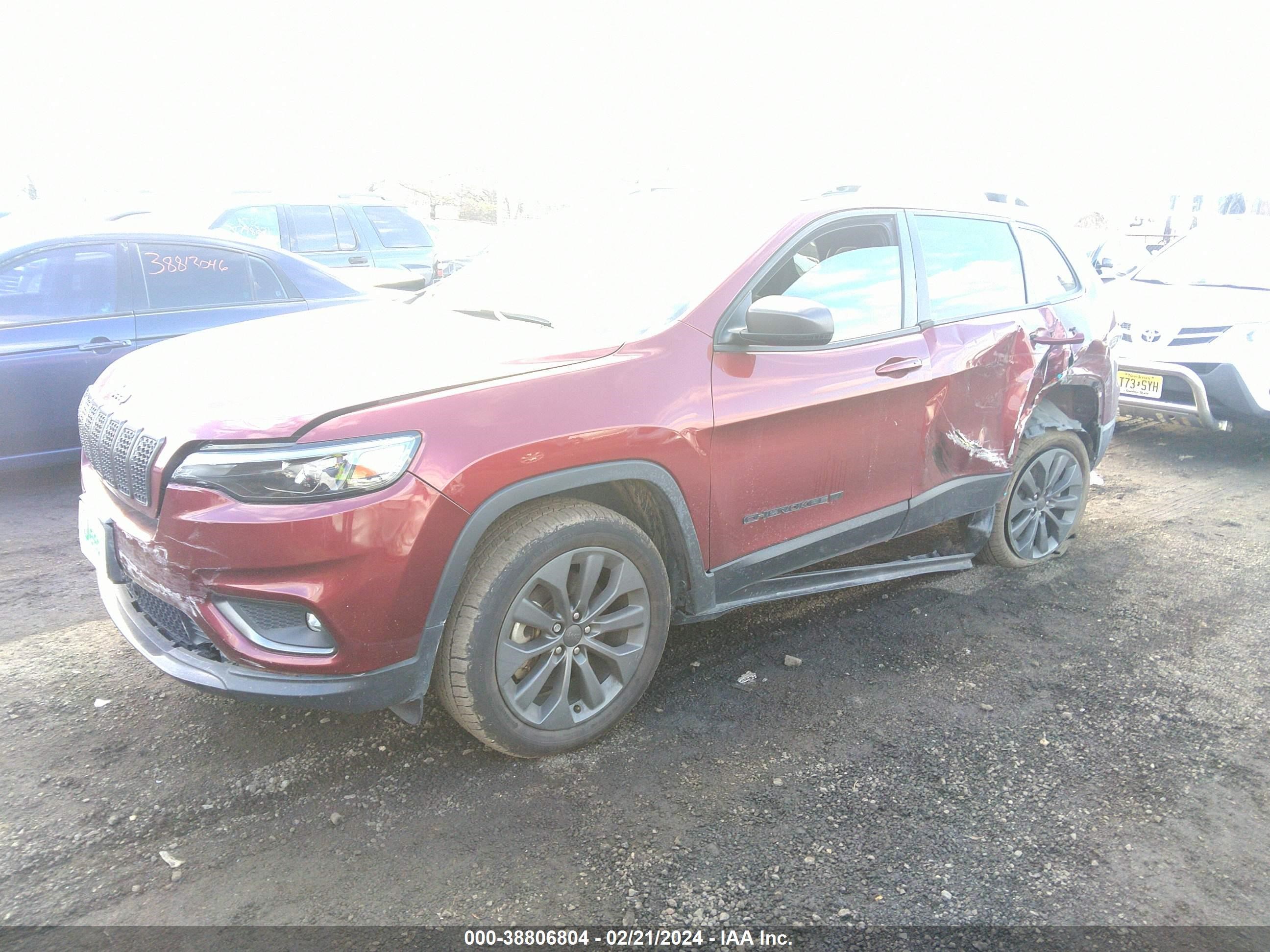 2021 Jeep Cherokee 80Th Anniversary 4X4 vin: 1C4PJMMX5MD122362