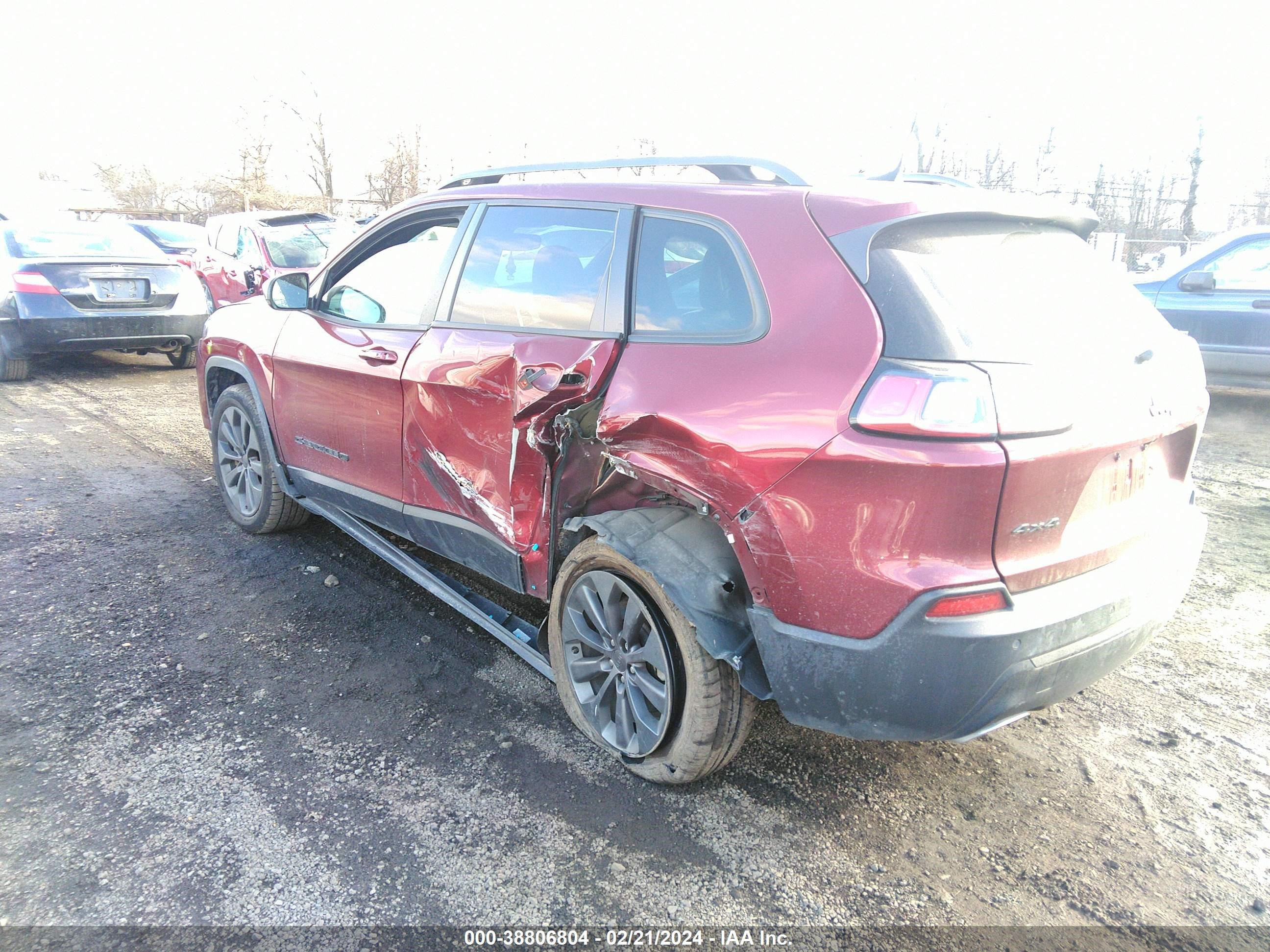 2021 Jeep Cherokee 80Th Anniversary 4X4 vin: 1C4PJMMX5MD122362