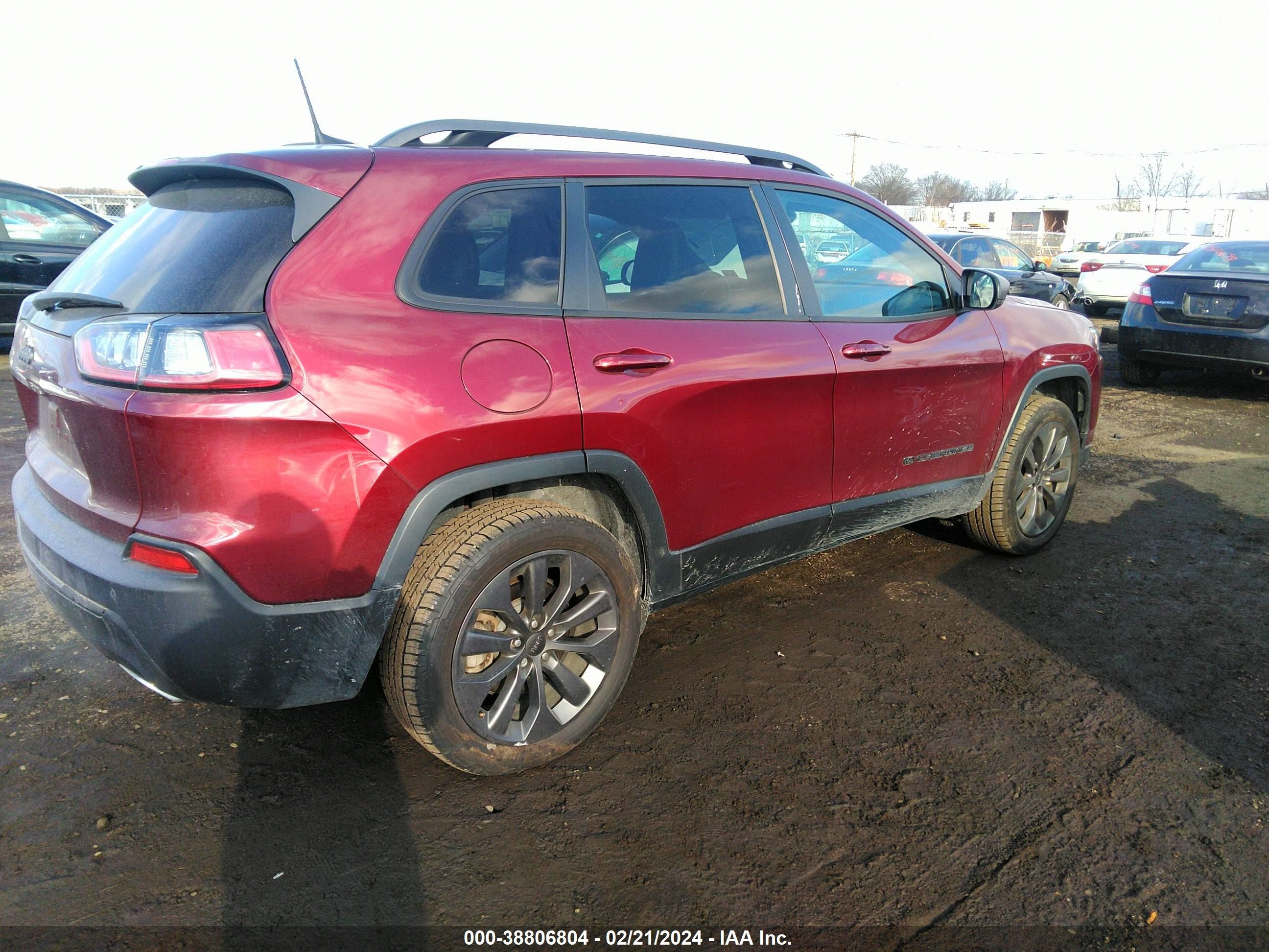 2021 Jeep Cherokee 80Th Anniversary 4X4 vin: 1C4PJMMX5MD122362