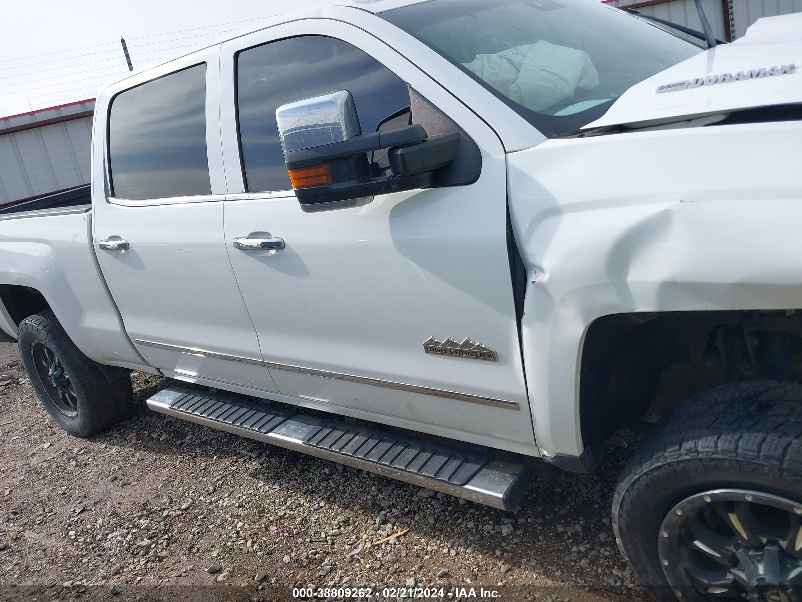 2015 Chevrolet Silverado 2500Hd High Country vin: 1GC1KXE86FF560732