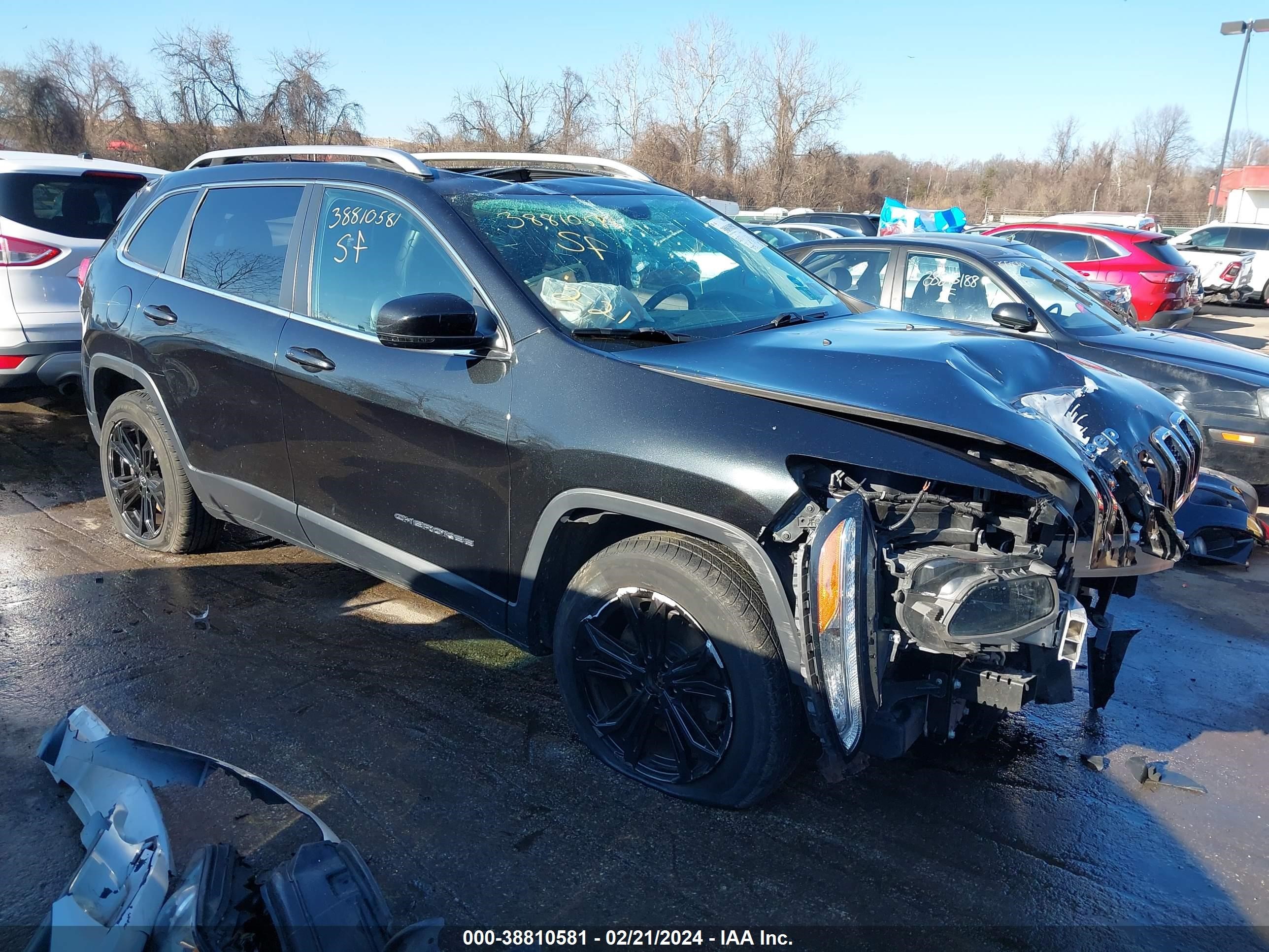 2016 Jeep Cherokee Limited vin: 1C4PJMDS5GW175088