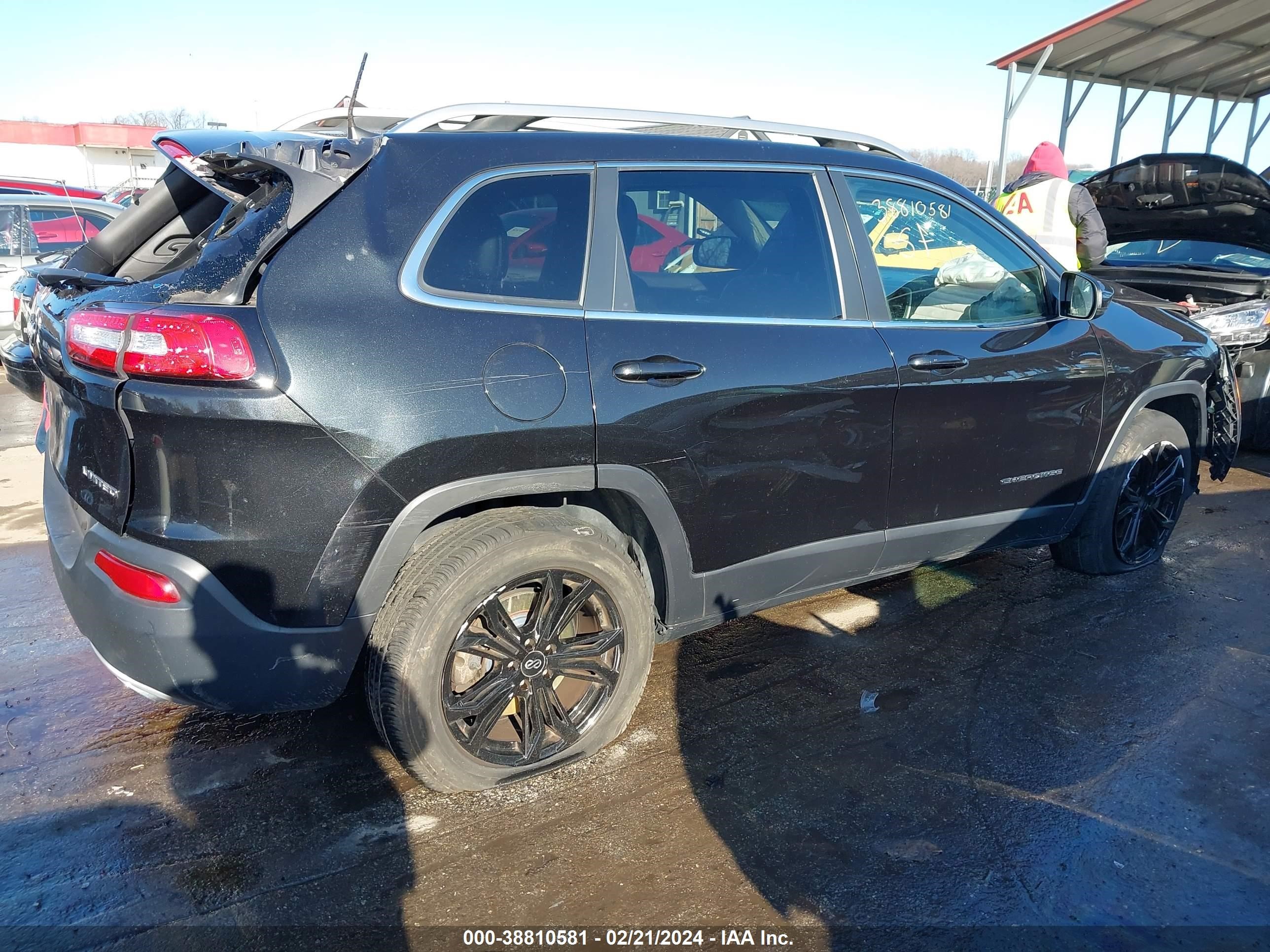 2016 Jeep Cherokee Limited vin: 1C4PJMDS5GW175088