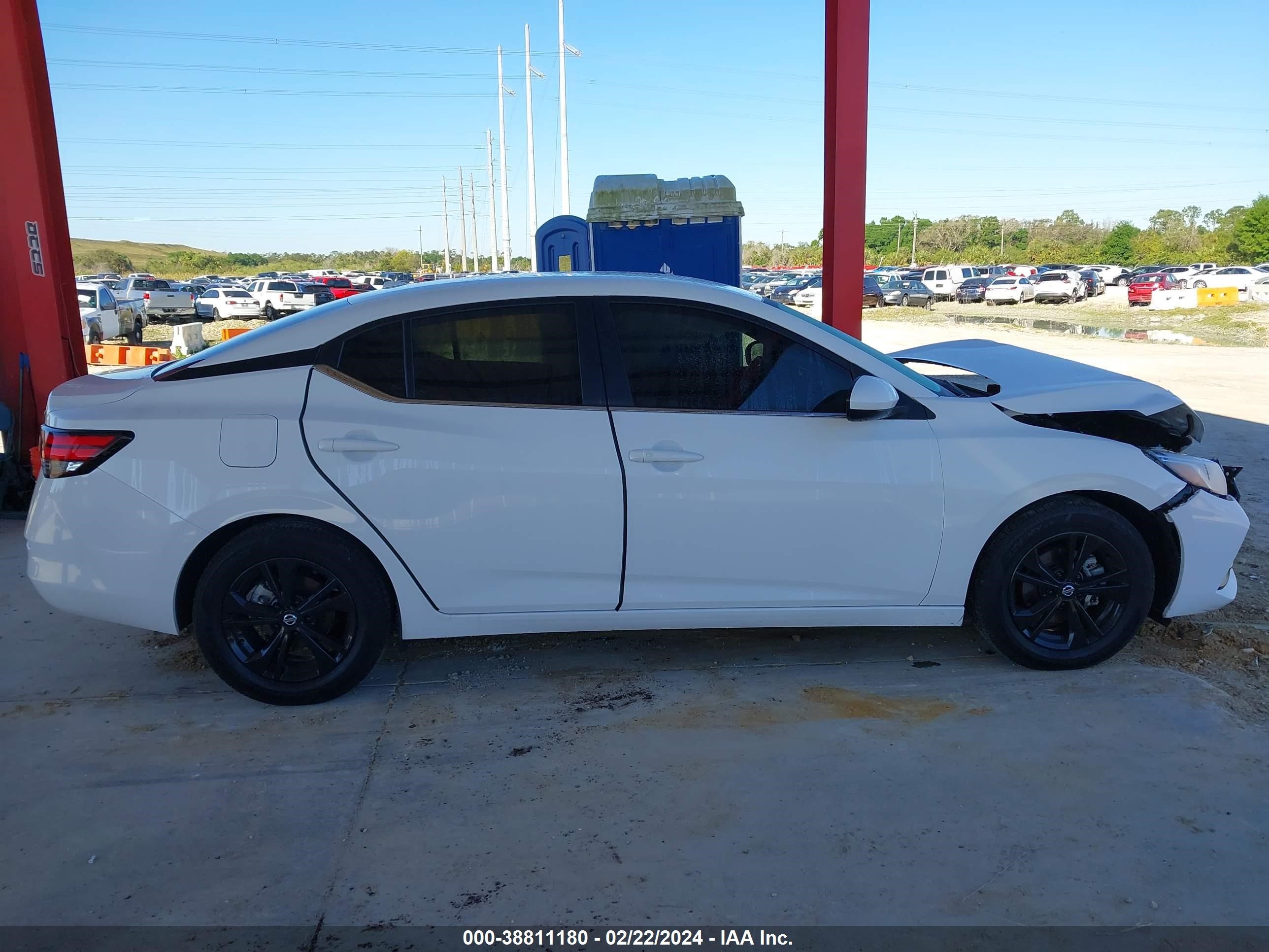 2022 Nissan Sentra Sv Xtronic Cvt vin: 3N1AB8CV9NY250177