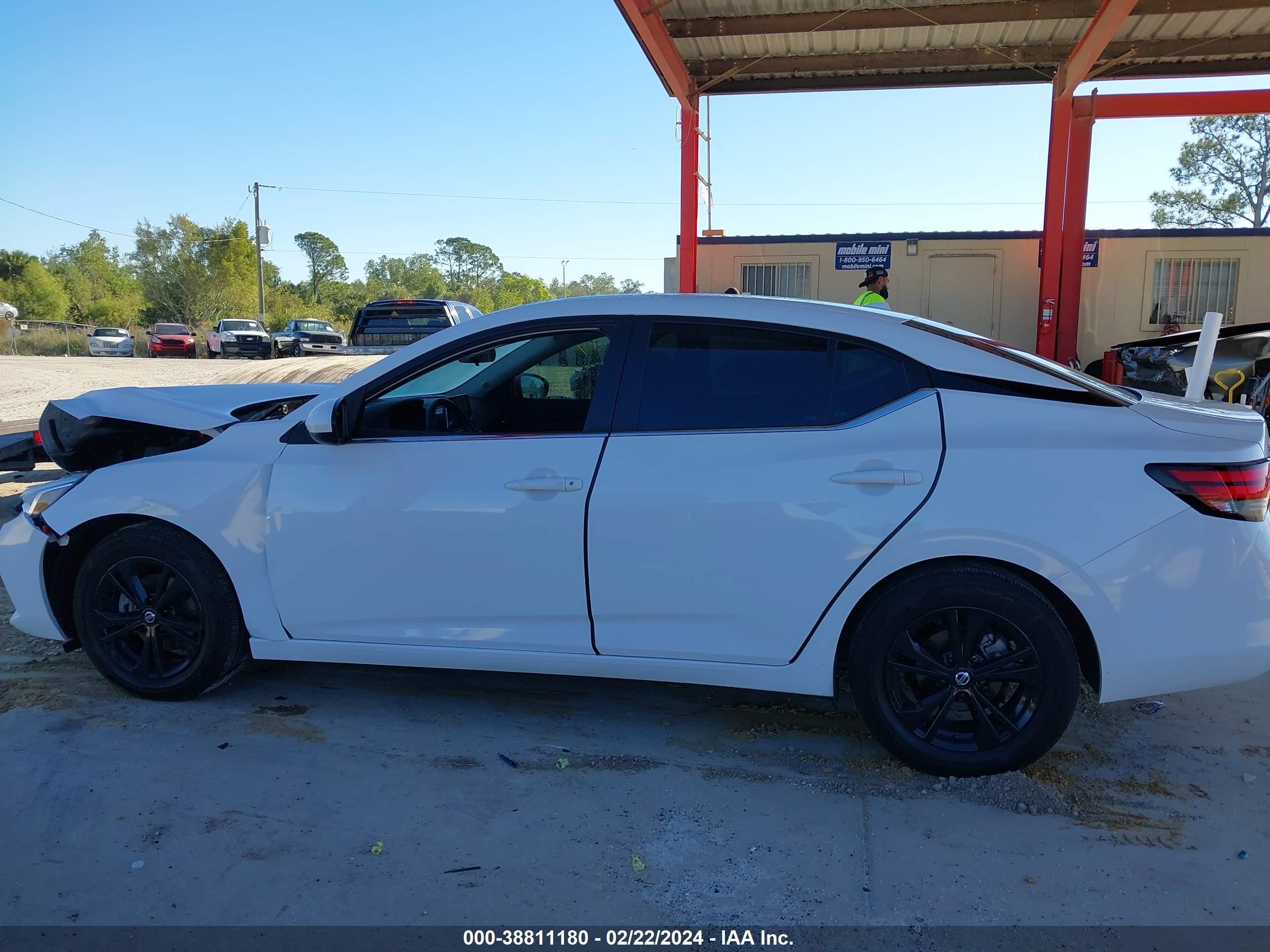 2022 Nissan Sentra Sv Xtronic Cvt vin: 3N1AB8CV9NY250177