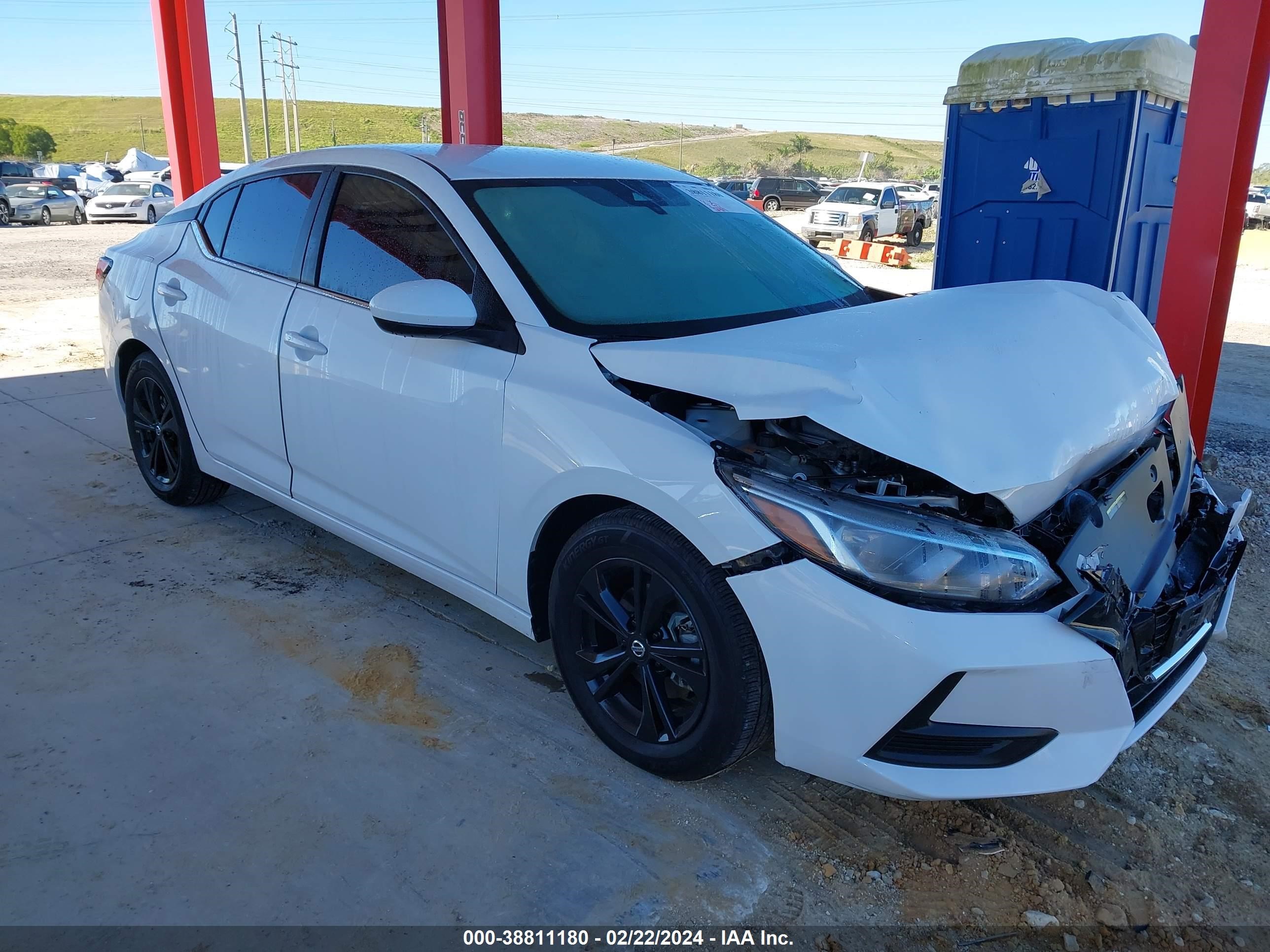 2022 Nissan Sentra Sv Xtronic Cvt vin: 3N1AB8CV9NY250177