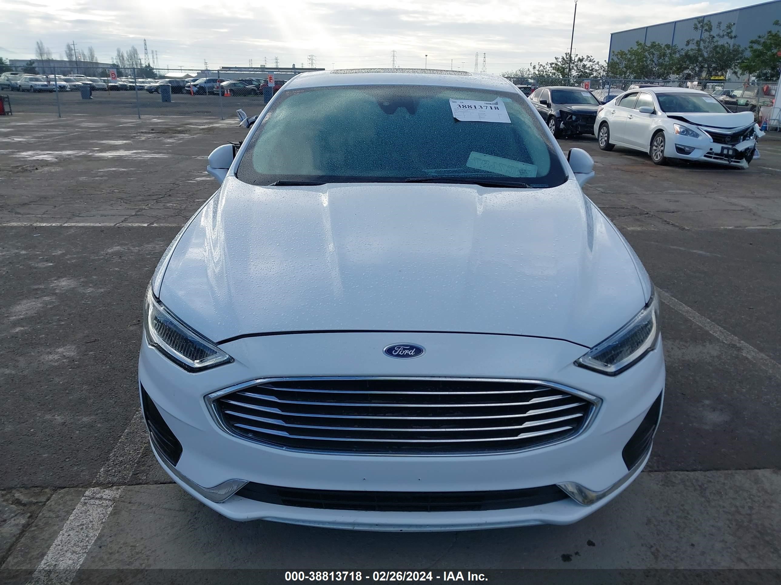 2019 Ford Fusion Sel vin: 3FA6P0CD5KR269317