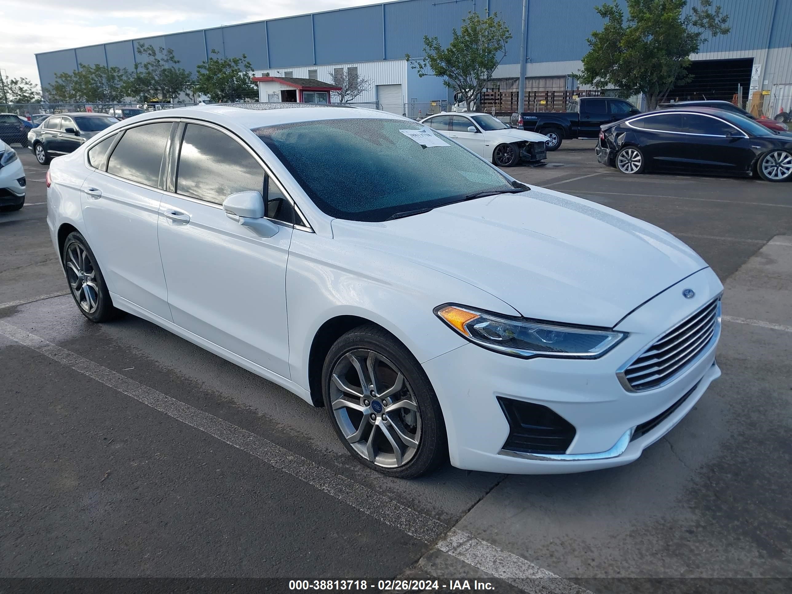 2019 Ford Fusion Sel vin: 3FA6P0CD5KR269317