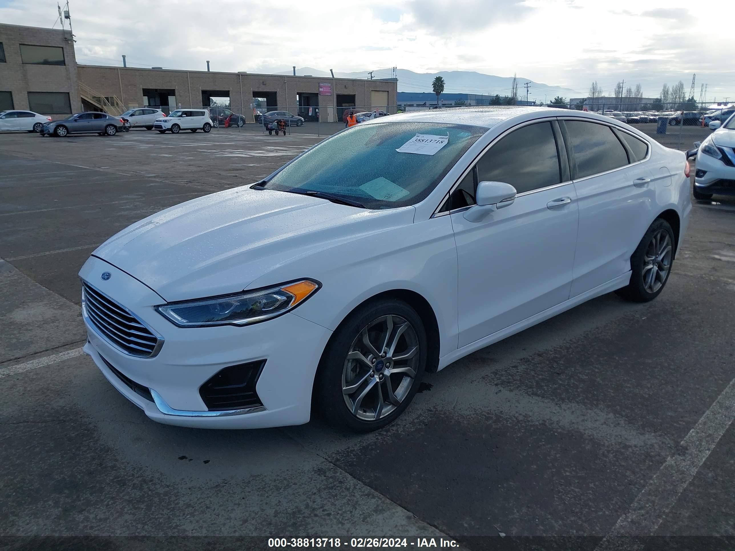 2019 Ford Fusion Sel vin: 3FA6P0CD5KR269317