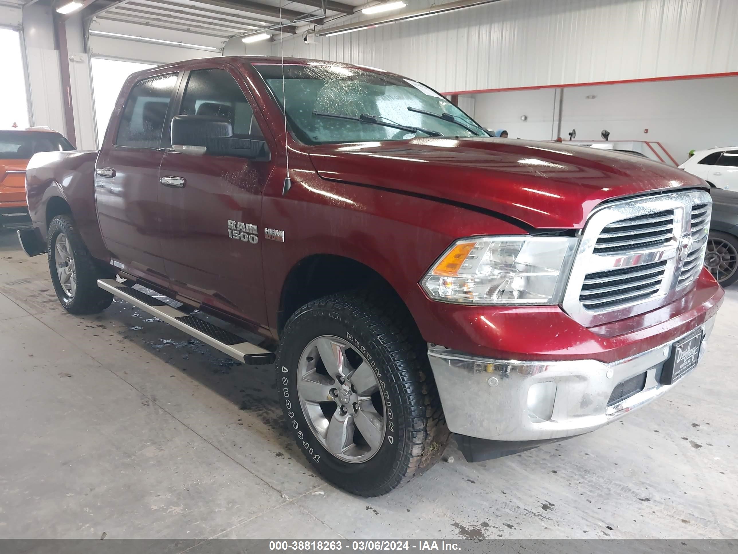 2018 Ram 1500 Big Horn 4X4 5'7 Box vin: 1C6RR7LT5JS281673