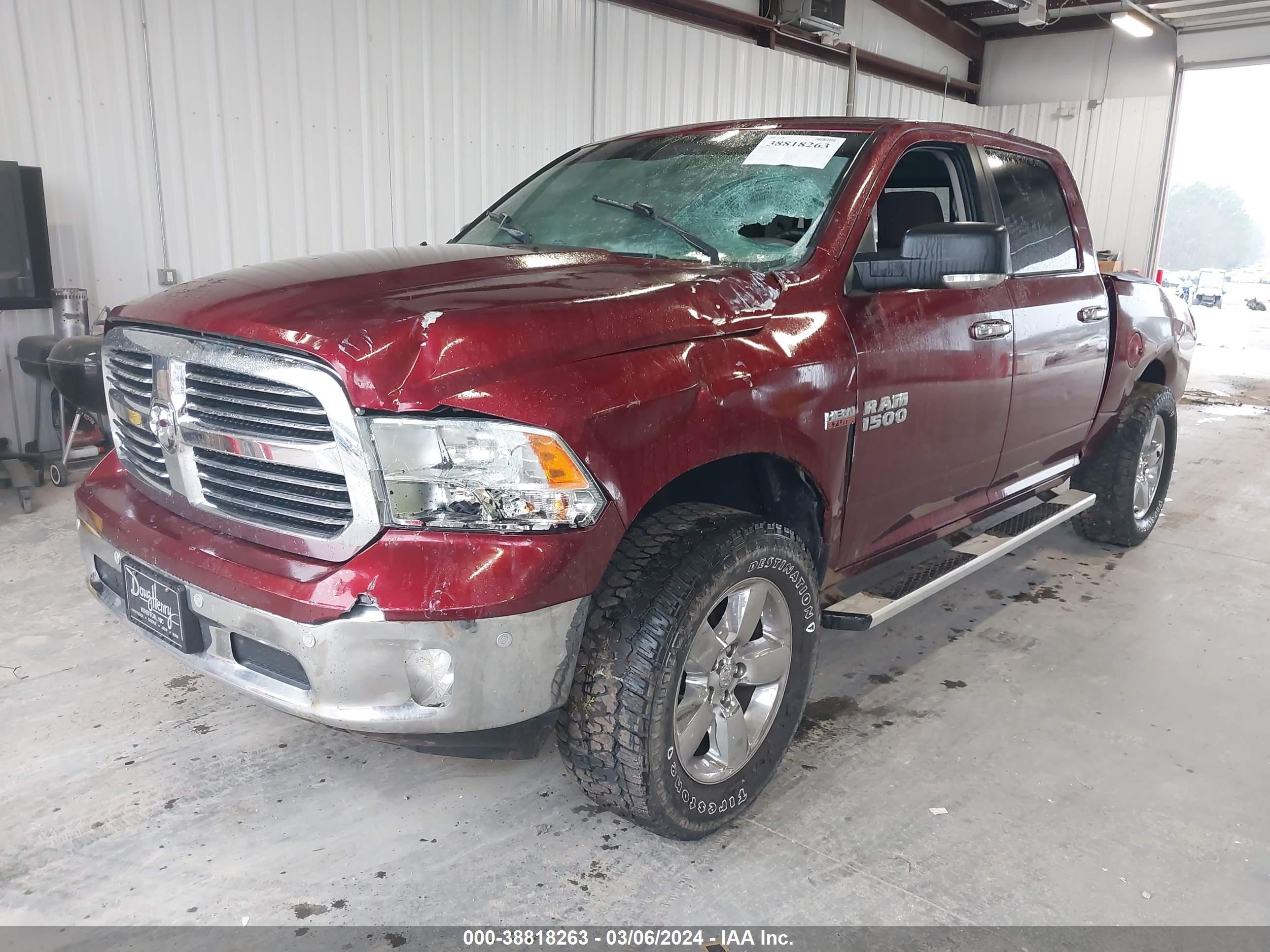 2018 Ram 1500 Big Horn 4X4 5'7 Box vin: 1C6RR7LT5JS281673