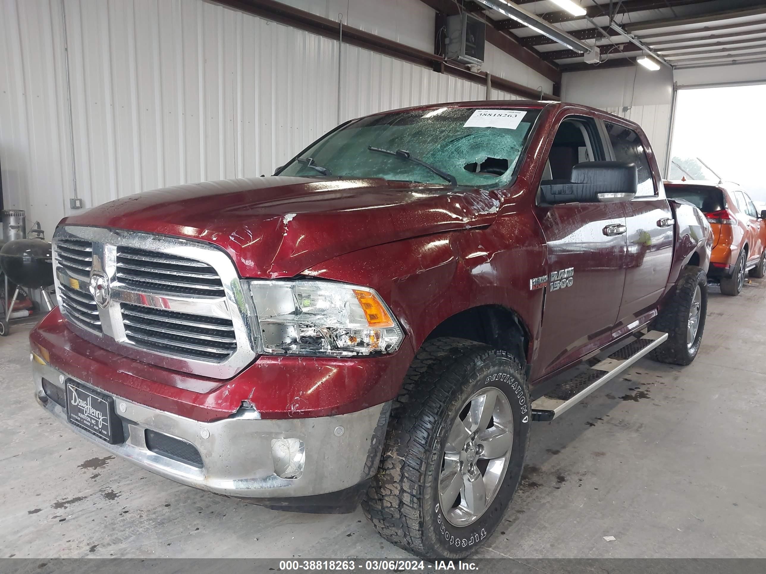 2018 Ram 1500 Big Horn 4X4 5'7 Box vin: 1C6RR7LT5JS281673